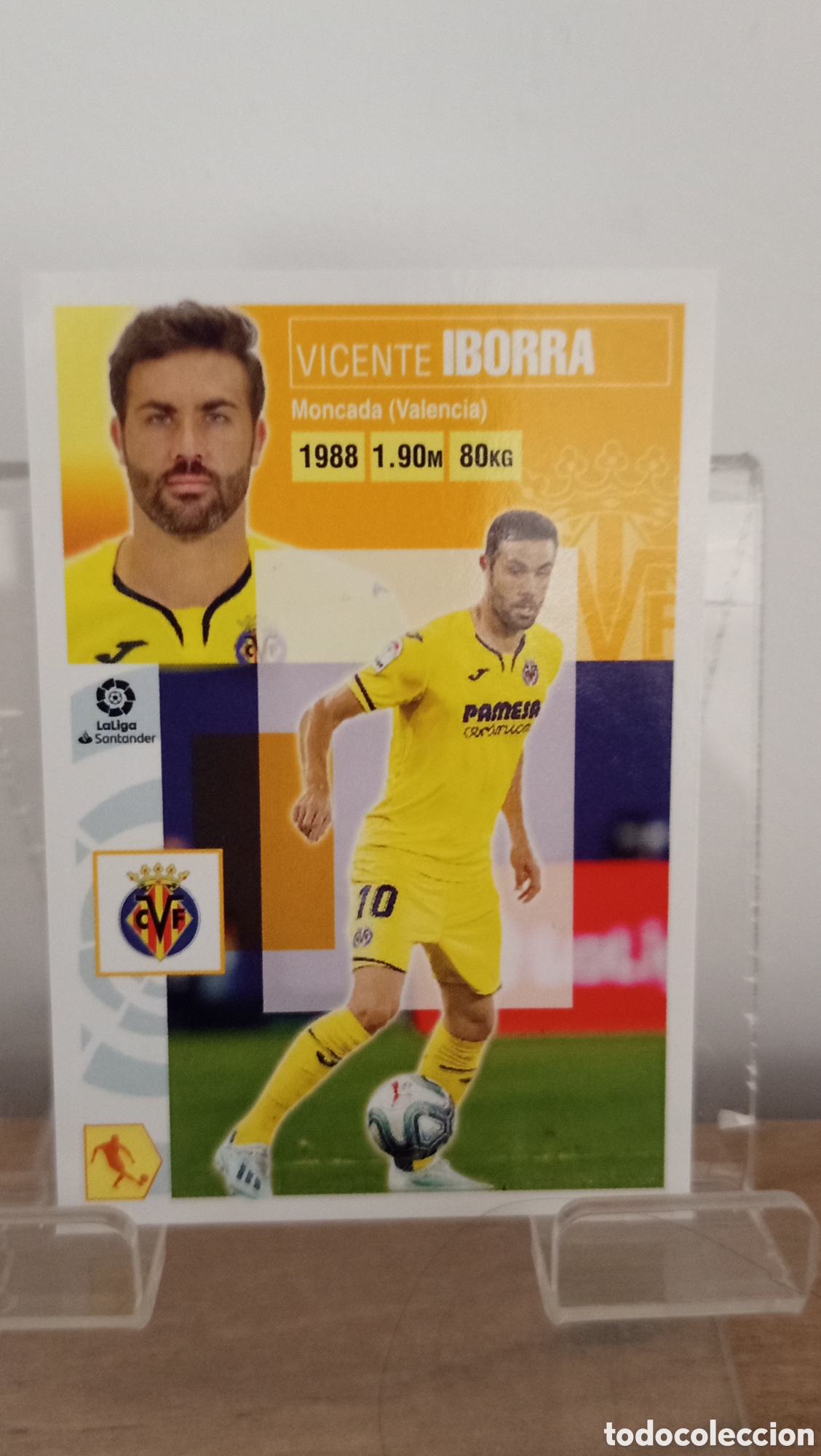 Cromos de F&uacute;tbol: ❇️ CROMO STICKER ⚽ IBORRA VILLARREAL 10 2021 20 21 LIGA SANTANDER PANINI ❇️