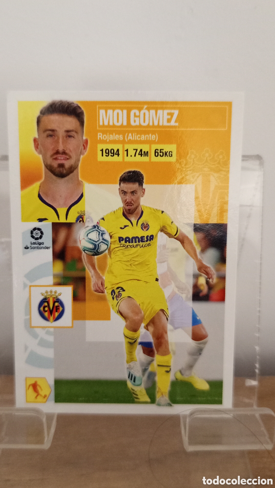 Cromos de F&uacute;tbol: ❇️ CROMO STICKER ⚽ MOI G&Oacute;MEZ VILLARREAL 14 2021 20 21 LIGA SANTANDER PANINI ❇️