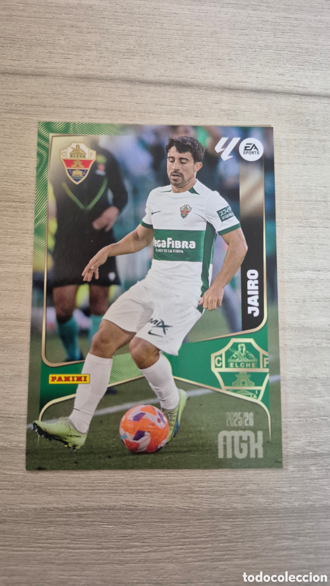 Figurine di Calcio: N&deg;135 Elche Jairo Megacracks 25/26