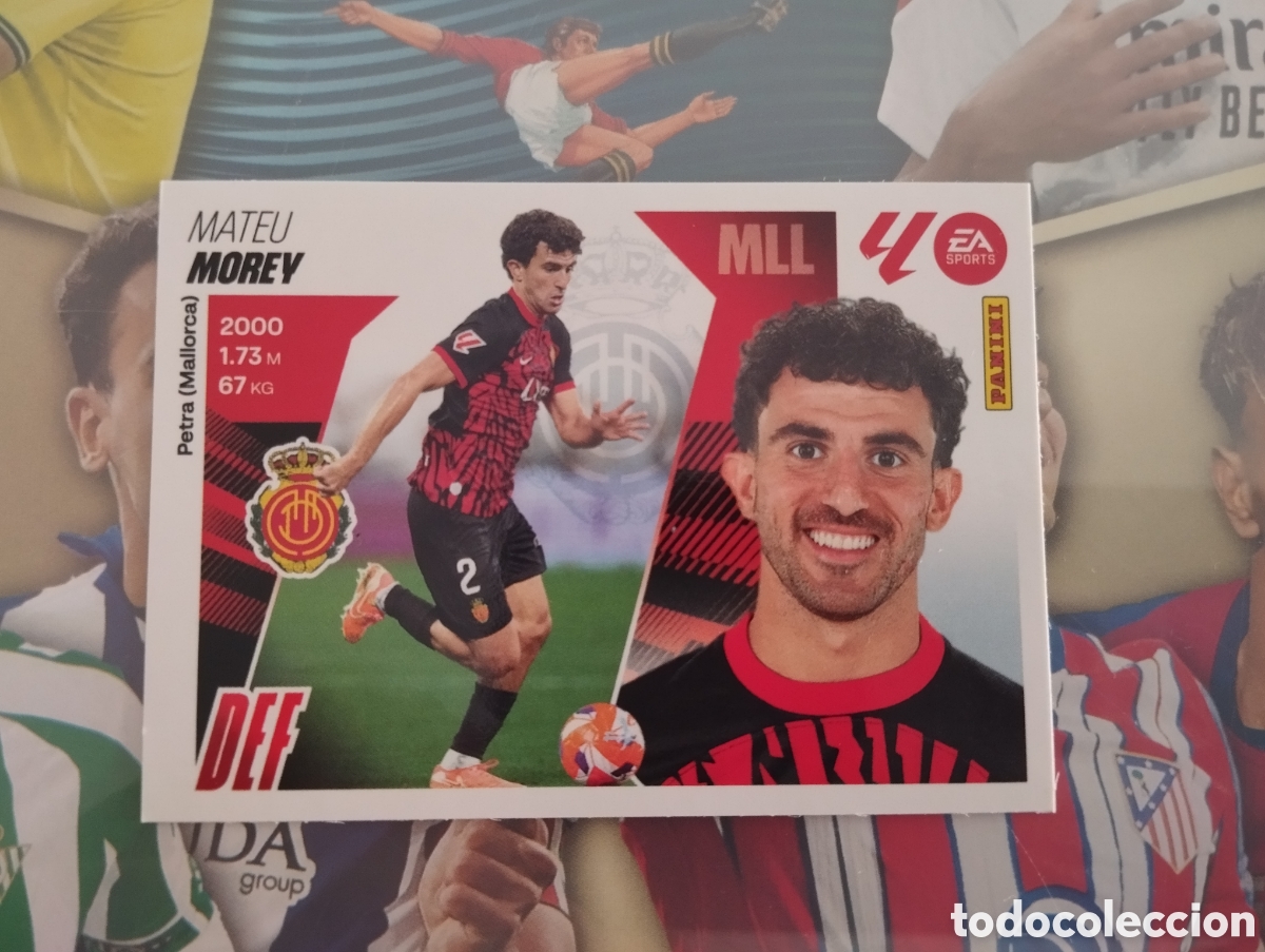 Figurine di Calcio: LIGA ESTE 2025 2026 25 26 - PANINI - N&ordm; 5 B MOREY RCD MALLORCA