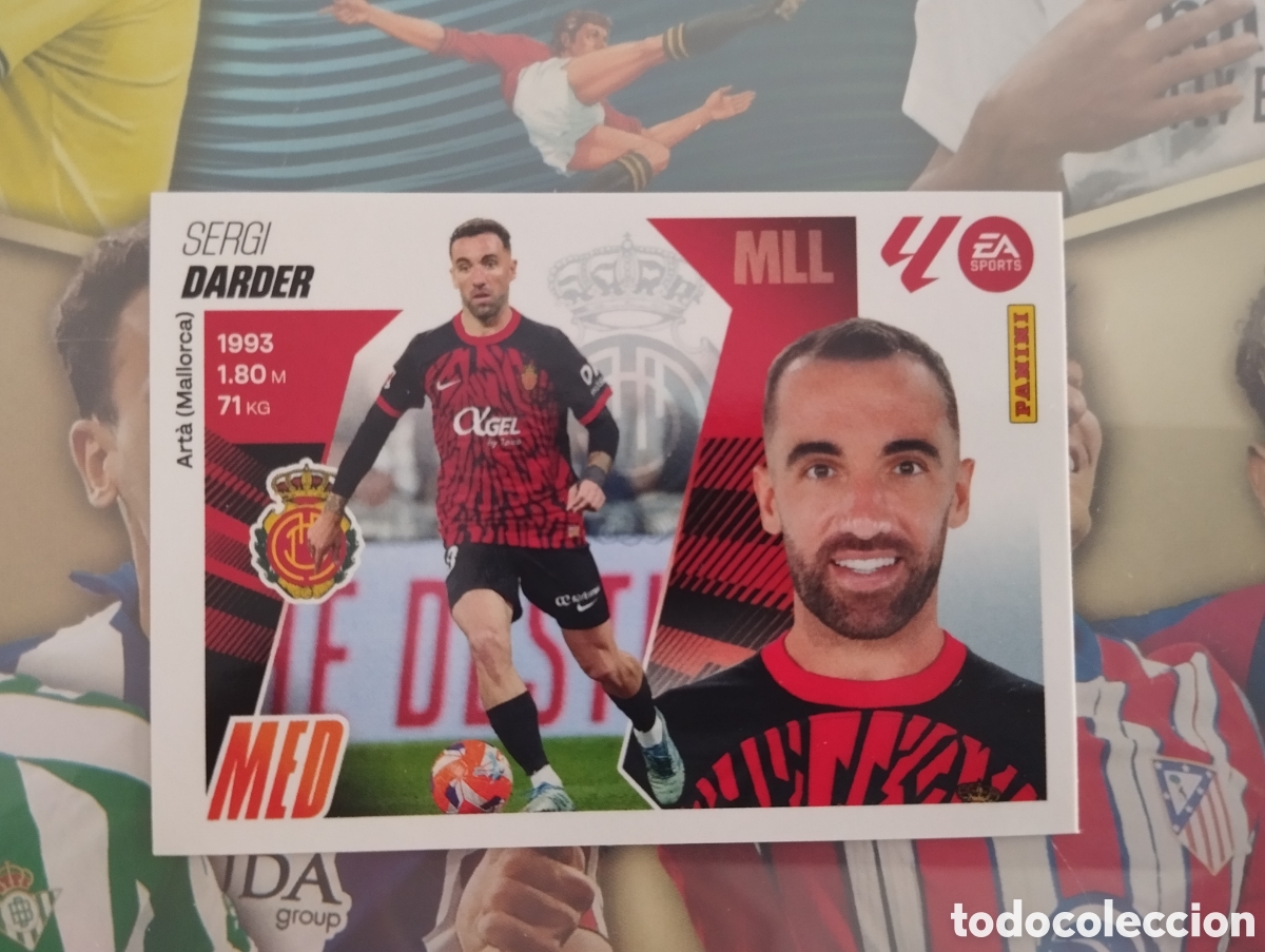 Fu&szlig;ball-Sticker: LIGA ESTE 2025 2026 25 26 - PANINI - N&ordm; 13 DARDER RCD MALLORCA