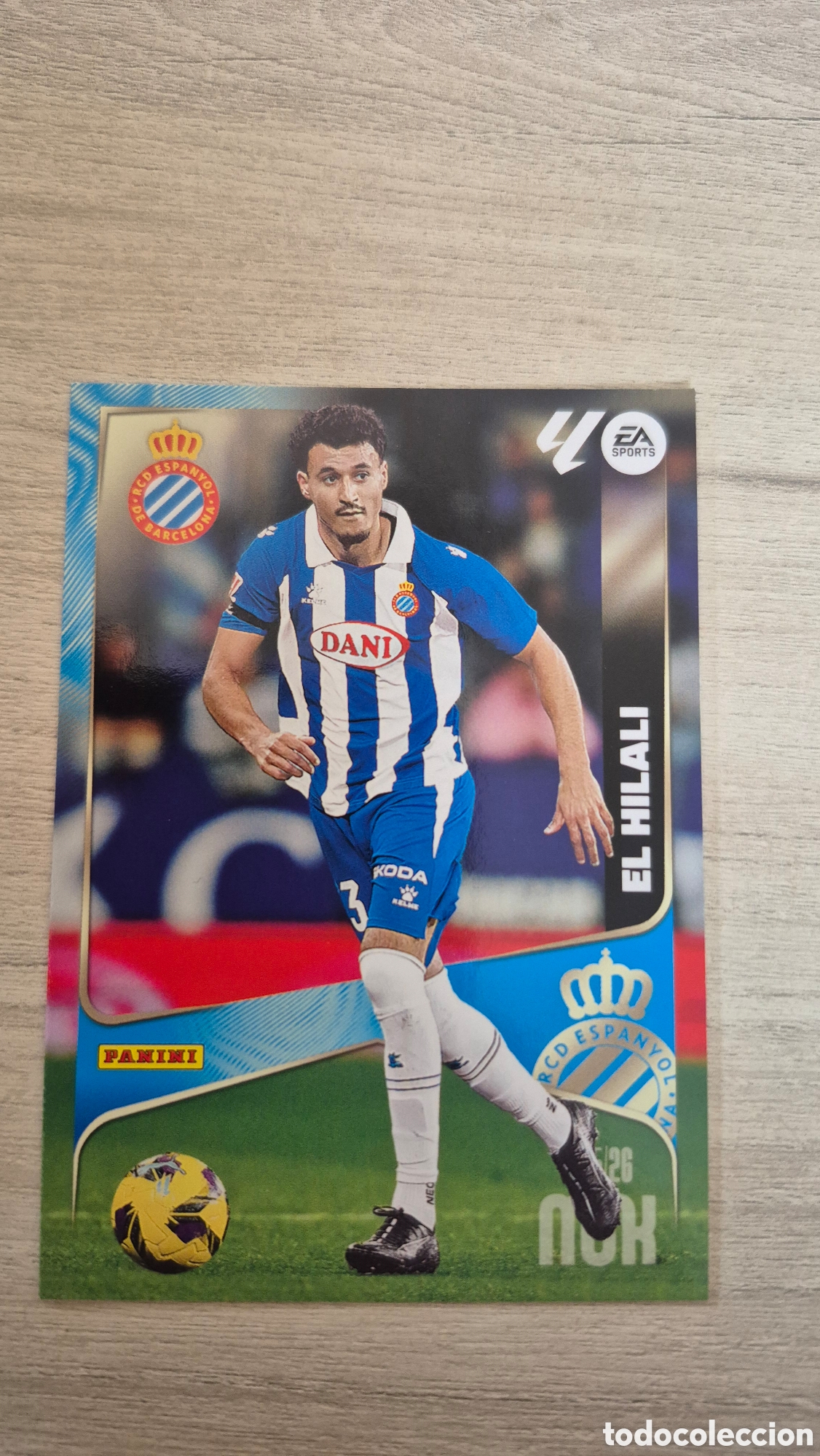 Fu&szlig;ball-Sticker: N&deg;148 Espanyol El Hilali Megacracks 25/26