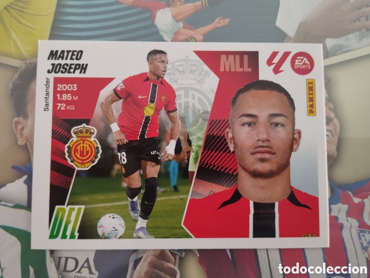 Fu&szlig;ball-Sticker: LIGA ESTE 2025 2026 25 26 - PANINI - &Uacute;LTIMOS FICHAJES N&ordm; 33 MATEO JOSEPH RCD MALLORCA