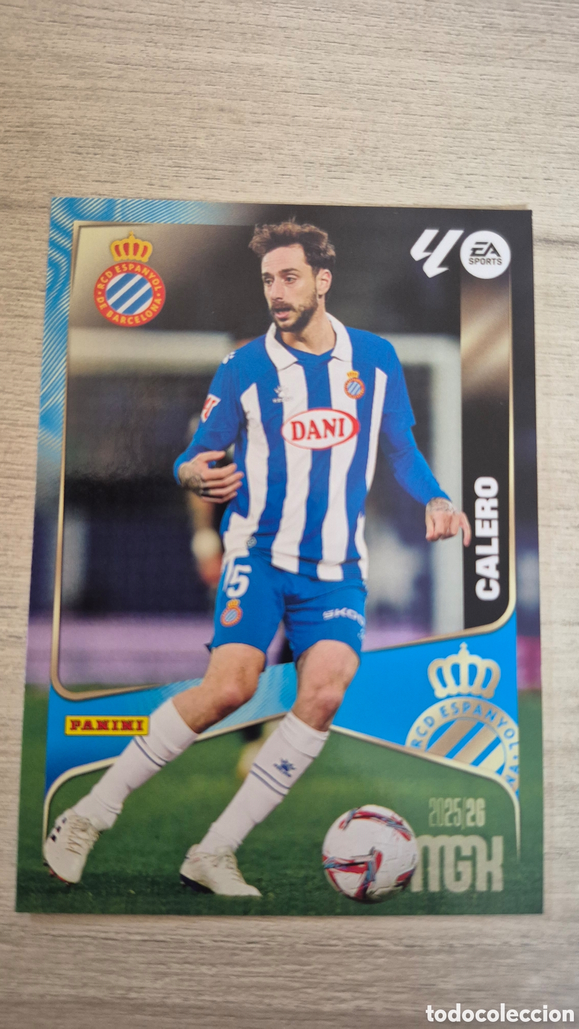 Figurine di Calcio: N&deg;150 Espanyol Calero Megacracks 25/26