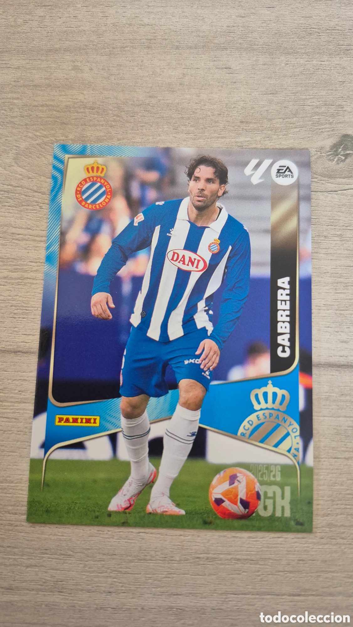 Fu&szlig;ball-Sticker: N&deg;151 Espanyol Cabrera Megacracks 25/26