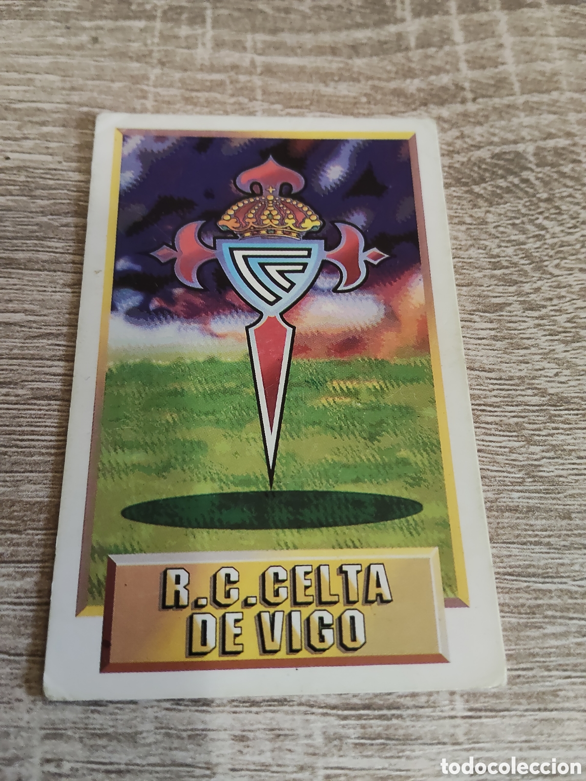 Cromos de F&uacute;tbol: Escudo Celta de Vigo liga 1993 1994 93 94 ediciones este