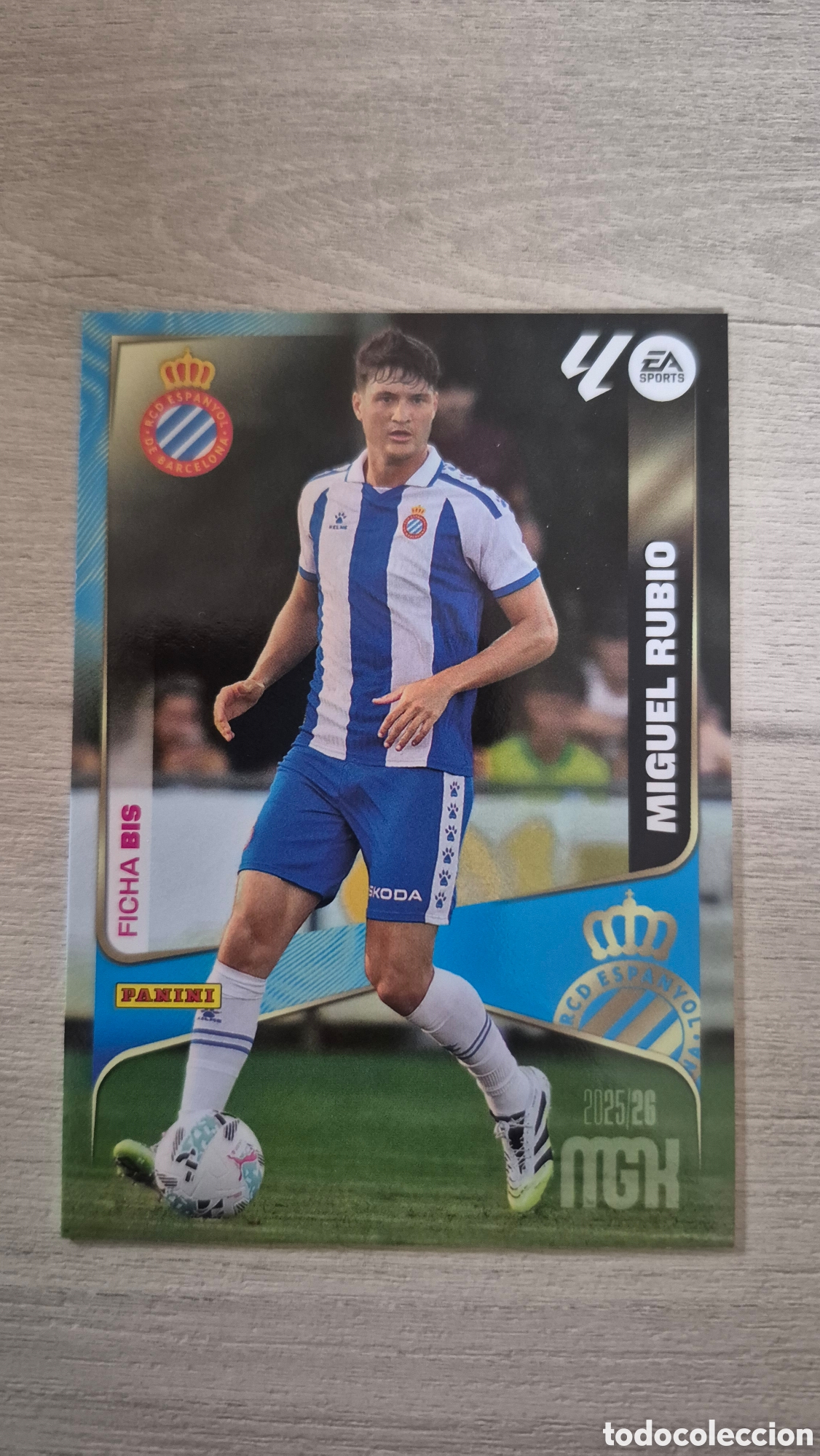 Fu&szlig;ball-Sticker: N&deg;149Bis Espanyol Miguel Rubio Megacracks 25/26