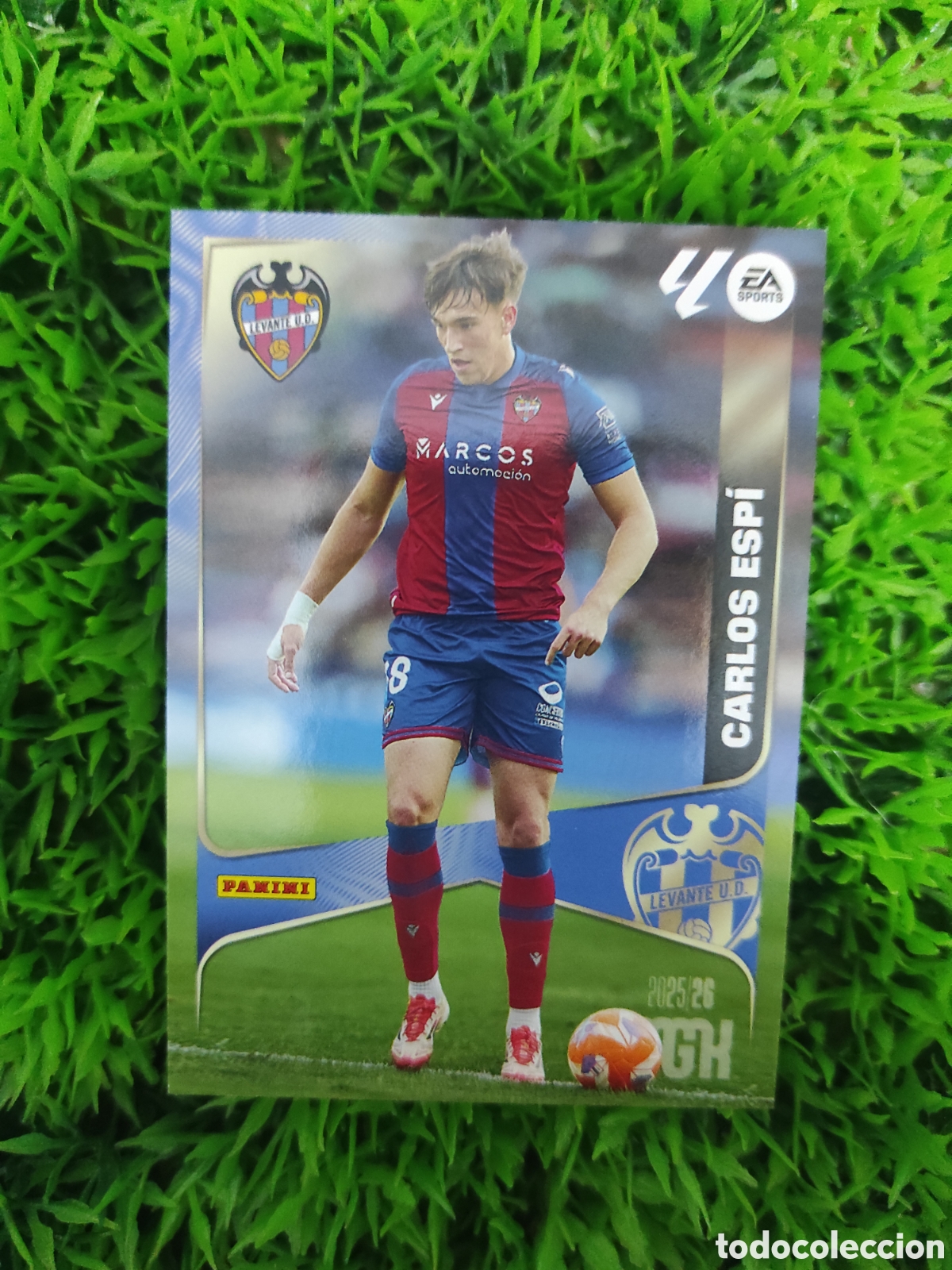 Cromos de f&uacute;tbol: Carlos Espi Levante Megacracks 25-26 # 215