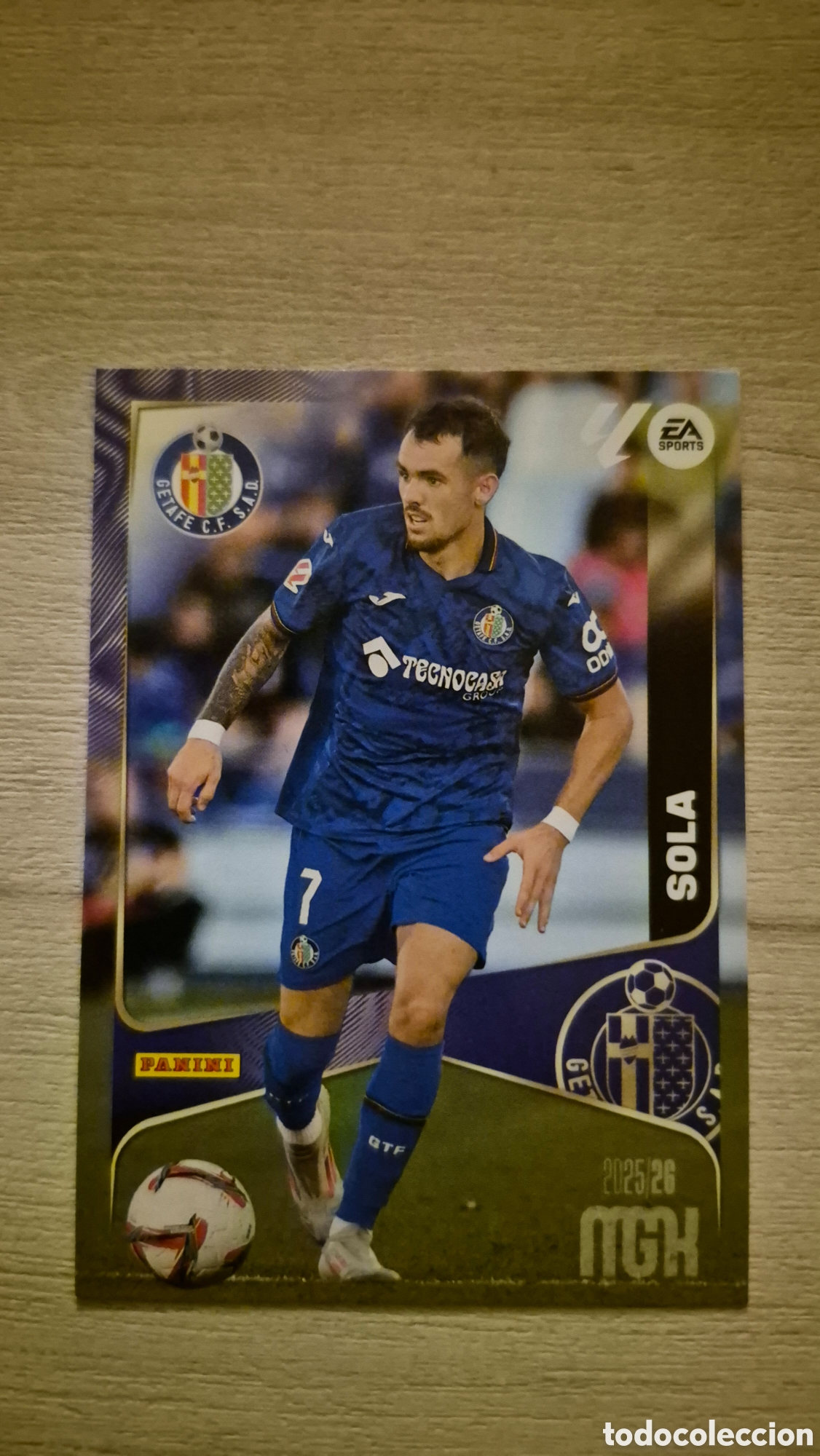 Fu&szlig;ball-Sticker: N&deg;166 Getafe Sola Megacracks 25/26