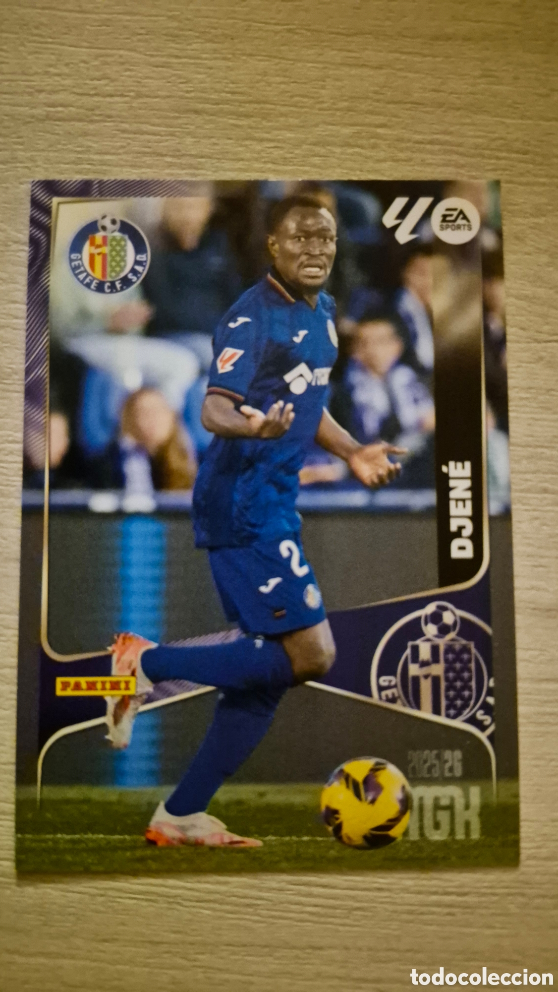 Figurine di Calcio: N&deg;169 Getafe Djene Megacracks 25/26