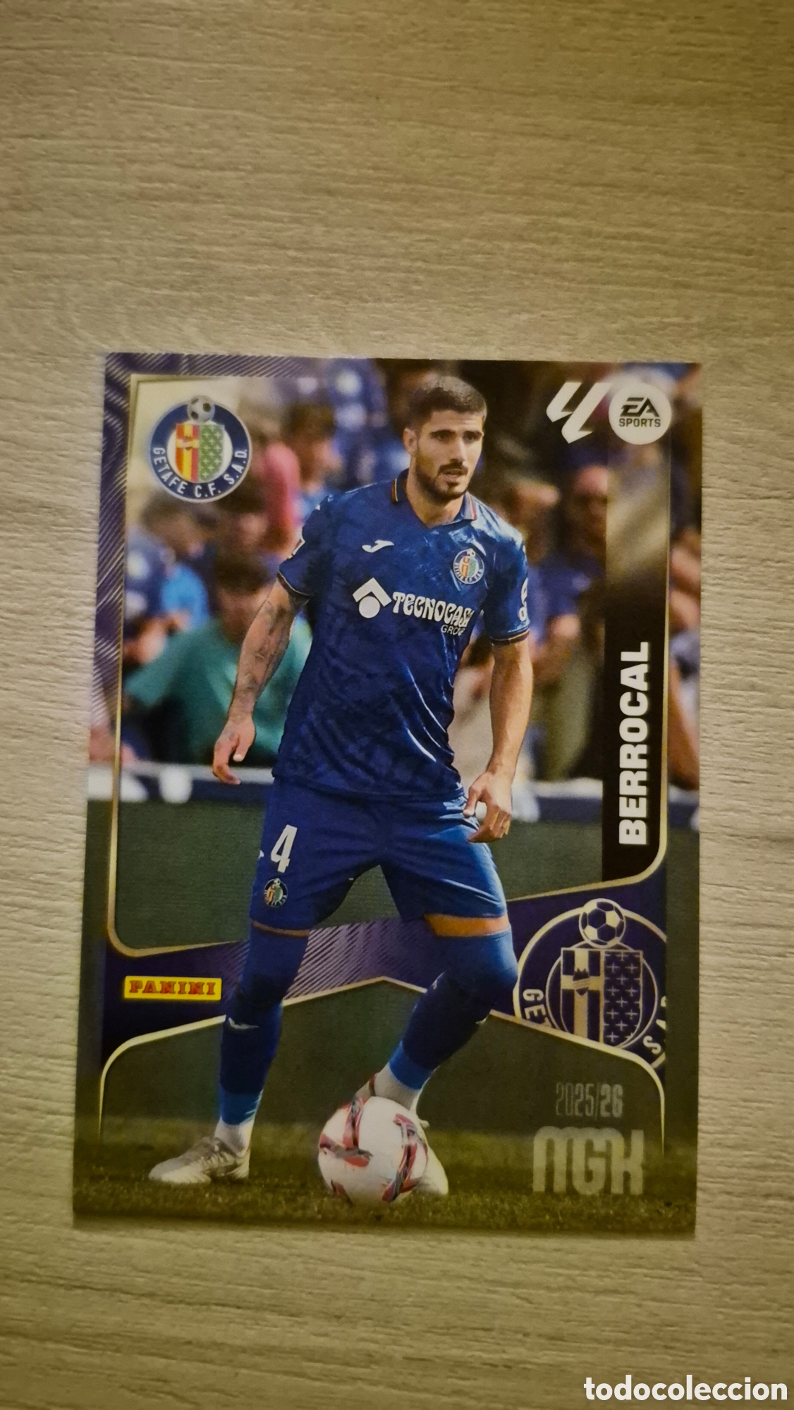 Figurine di Calcio: N&deg;171 Getafe Berrocal Megacracks 25/26