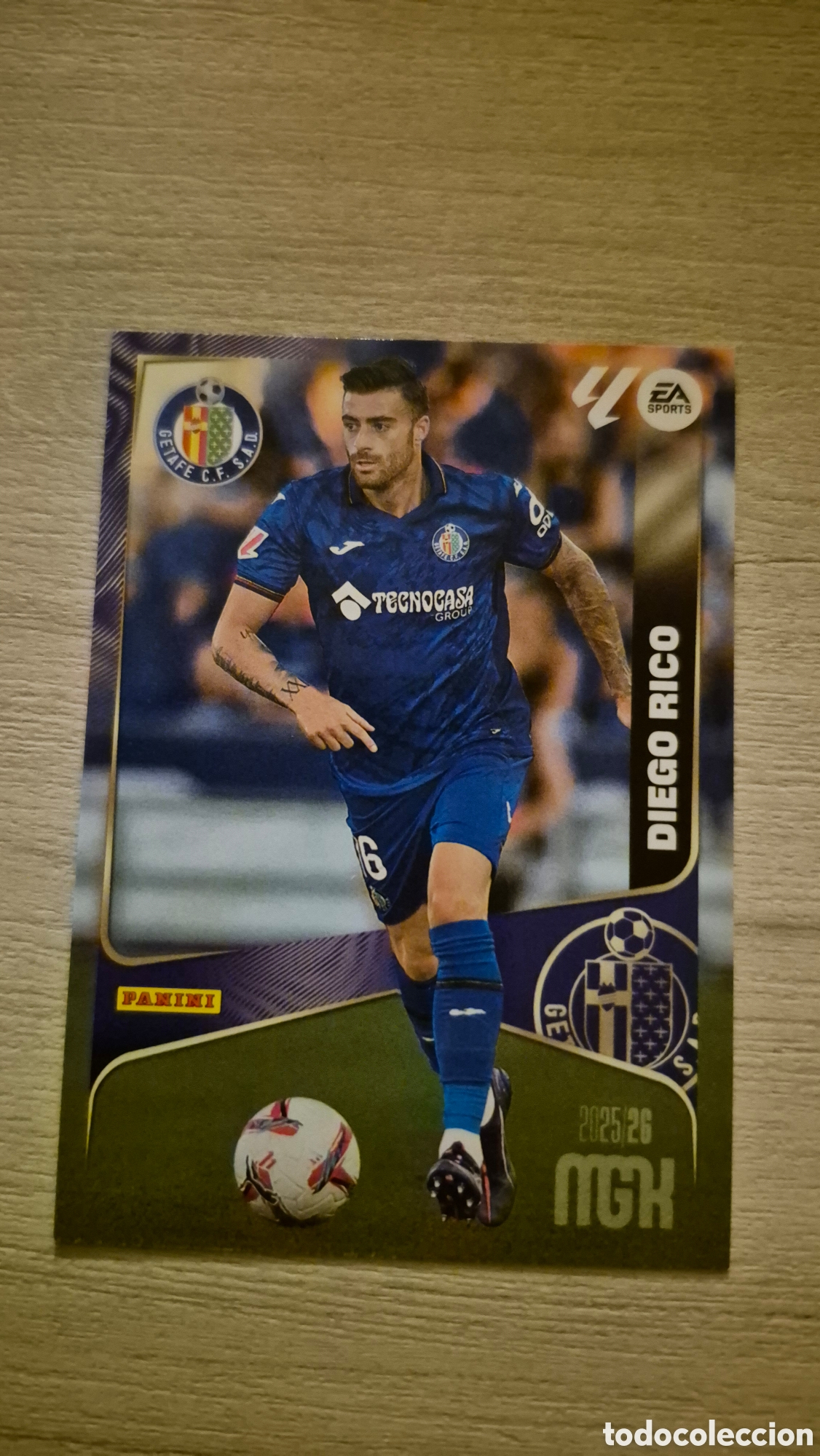 Fu&szlig;ball-Sticker: N&deg;172 Getafe Diego Rico Megacracks 25/26