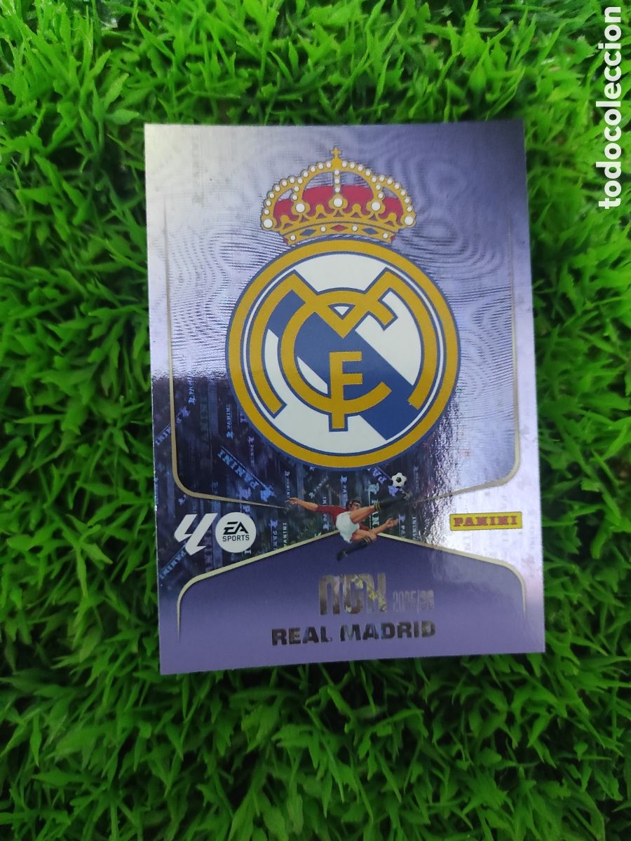 Cromos de f&uacute;tbol: Escudo Real Madrid Megacracks 25-26 # 217
