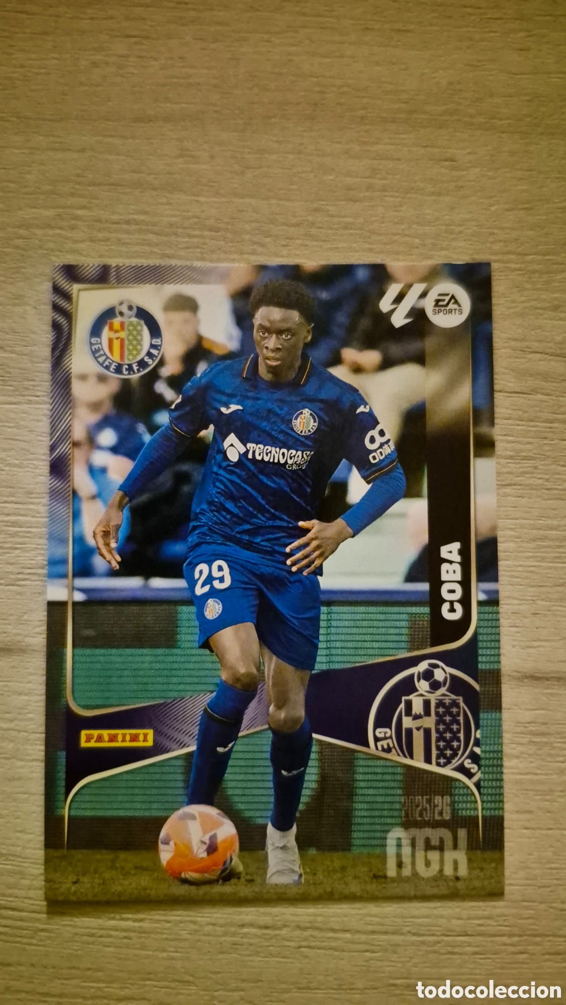 Fu&szlig;ball-Sticker: N&deg;177 Getafe Coba Megacracks 25/26