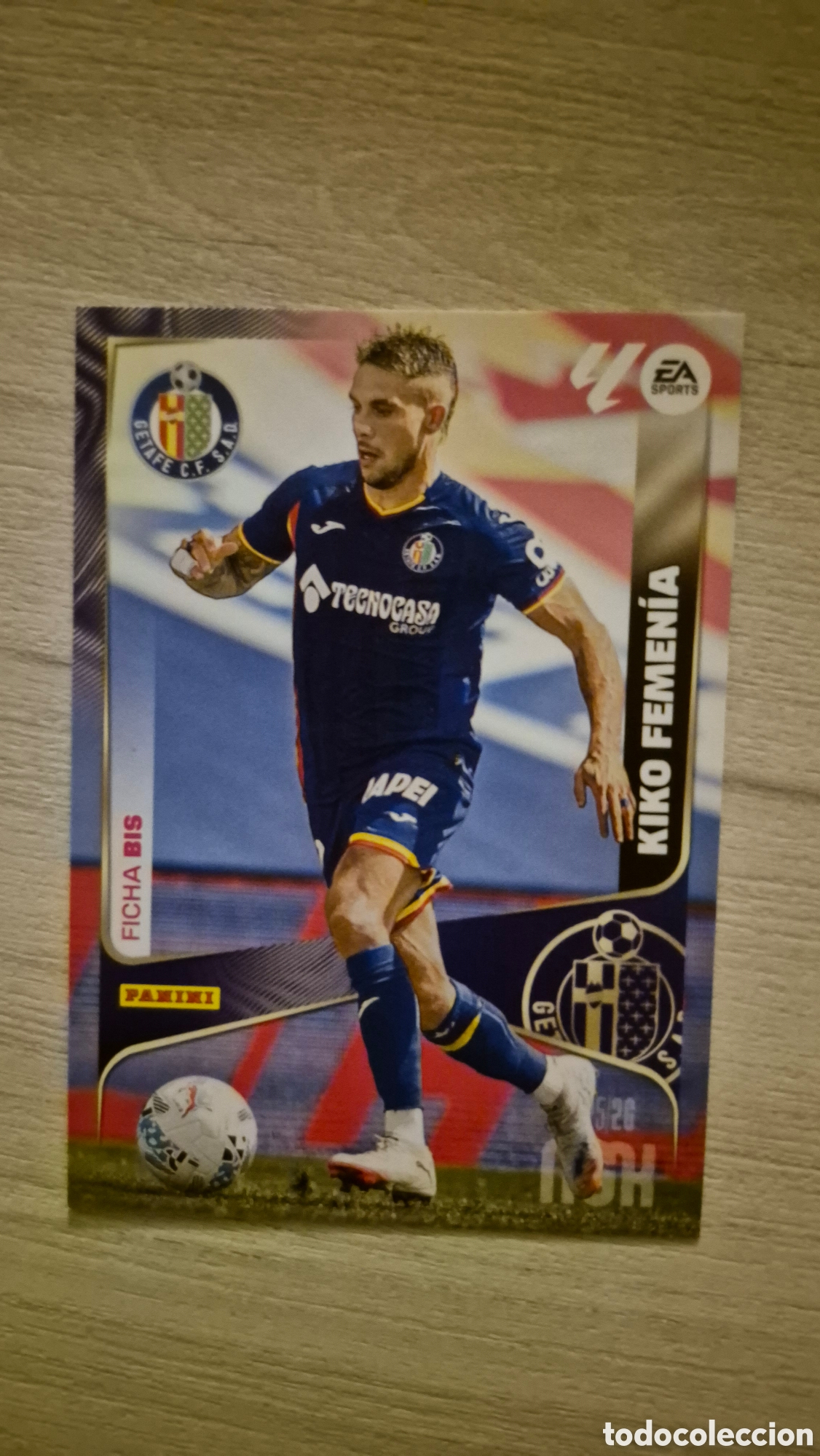 Cromos de Futebol: N&deg;166Bis Getafe Kiko Femenia Megacracks 25/26