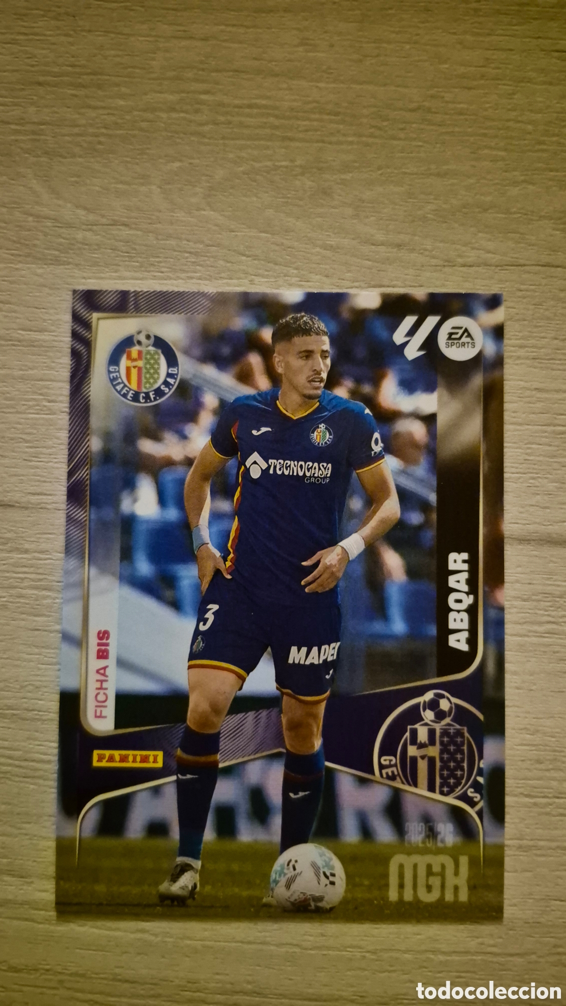 Cromos de Futebol: N&deg;168Bis Getafe Abqar Megacracks 25/26