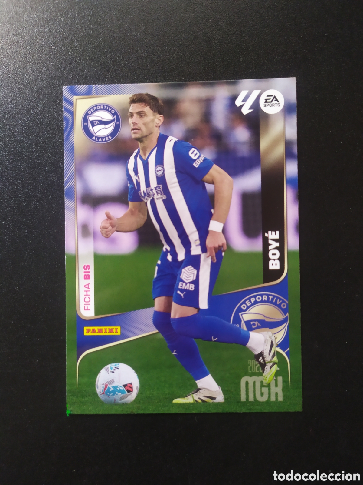 Cromos de F&uacute;tbol: Megacracks 2025 2026 25 26 panini Boye n&deg; 33 bis Alaves