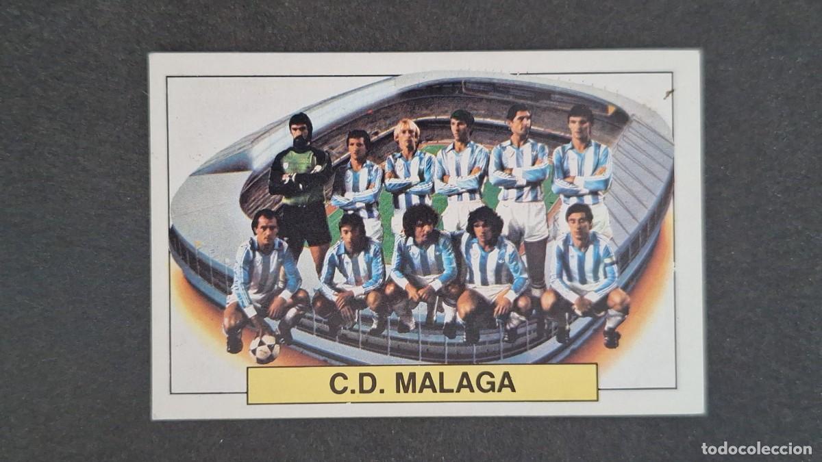 Cromos de Futebol: L4 ALINEACION C. D. MALAGA LIGA ESTE 1983 1984 83 84 NUNCA PEGADO SIN PEGAR