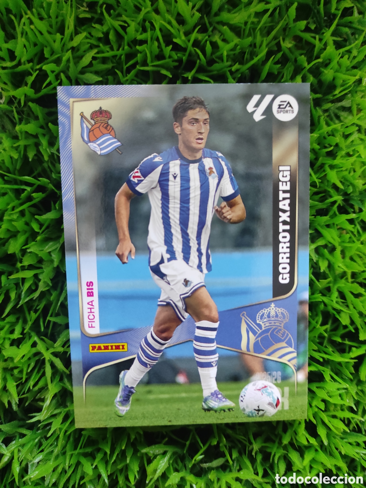 Cartes &agrave; collectionner de Football: Gorrotxategi Real Sociedad Megacracks 25-26 # 316 BIS