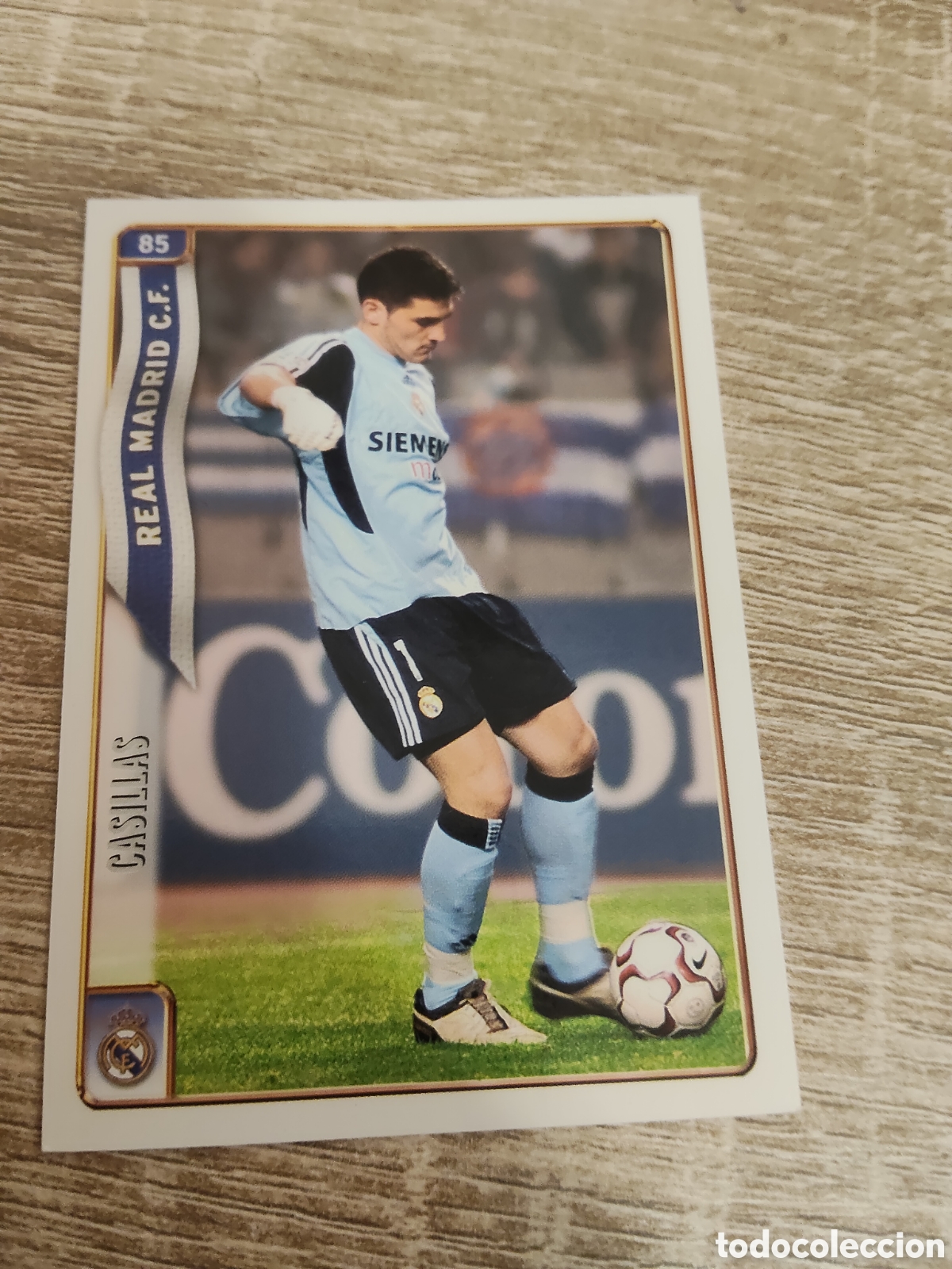 Cromos de F&uacute;tbol: Mundicromo las fichas de la liga 2005 85 Casillas Real Madrid