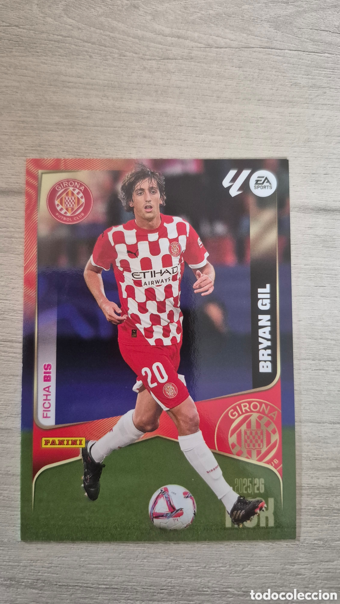 Figurine di Calcio: N&deg;196Bis Girona Bryan Gil Megacracks 25/26