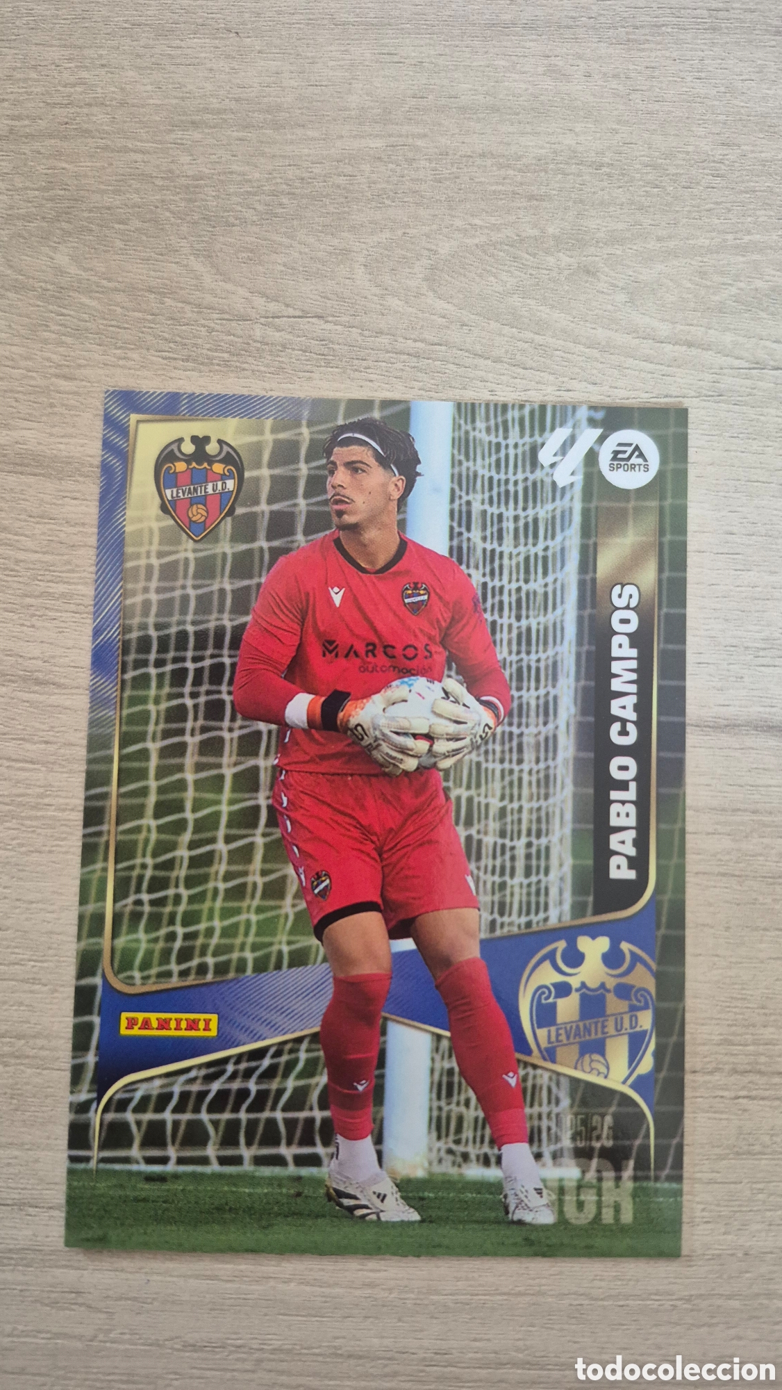 Fu&szlig;ball-Sticker: N&deg;200 Levante Pablo Campos Megacracks 25/26