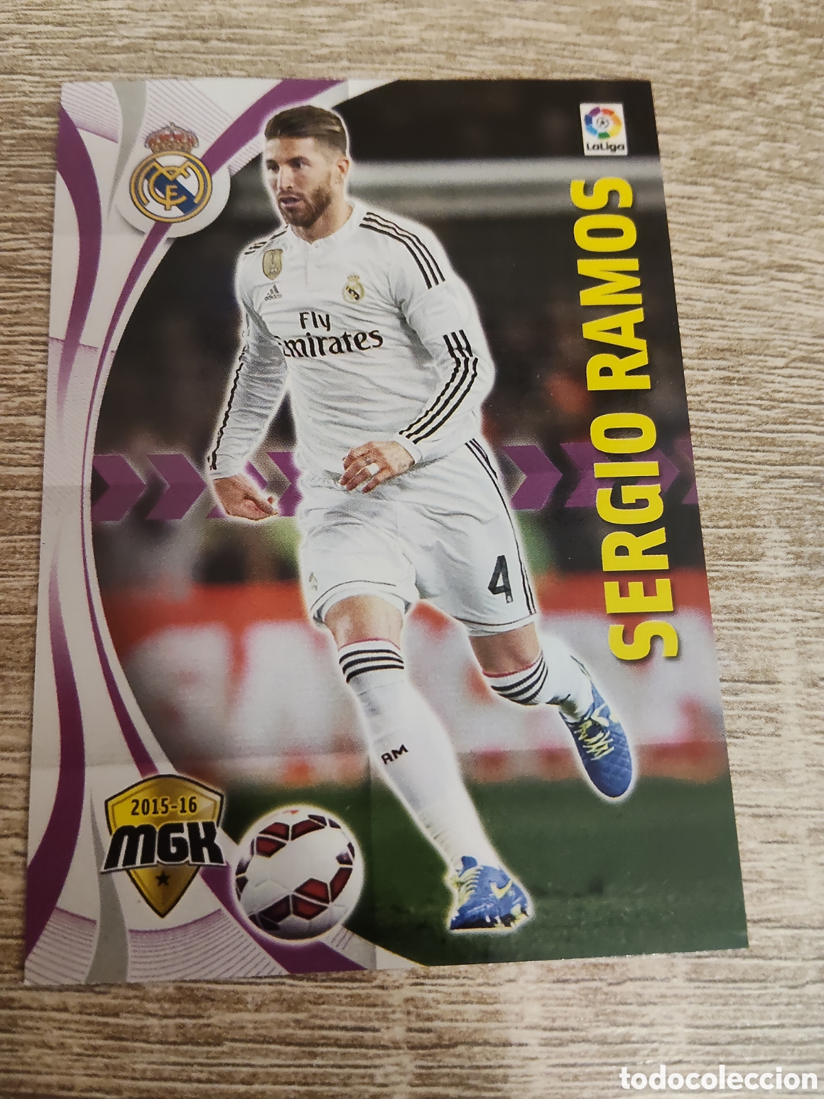 Cromos de F&uacute;tbol: Panini Megacracks 2015 2016 15 16 331 Sergio Ramos Real Madrid