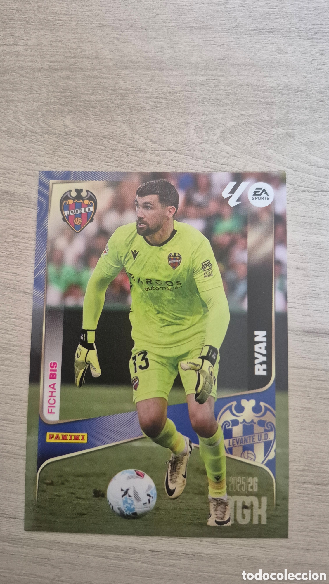 Fu&szlig;ball-Sticker: N&deg;201Bis Levante Ryan Megacracks 25/26