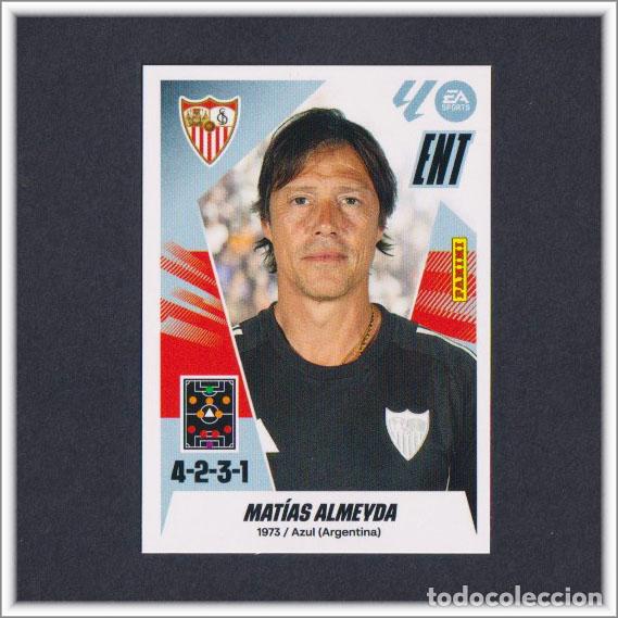 Figurine di Calcio: LIGA ESTE 2025 2026 25 26 PANINI ENTRENADOR MATIAS ALMEYDA 2 SEVILLA COLECCI&Oacute;N ALBUM 1&ordf; EDICI&Oacute;N