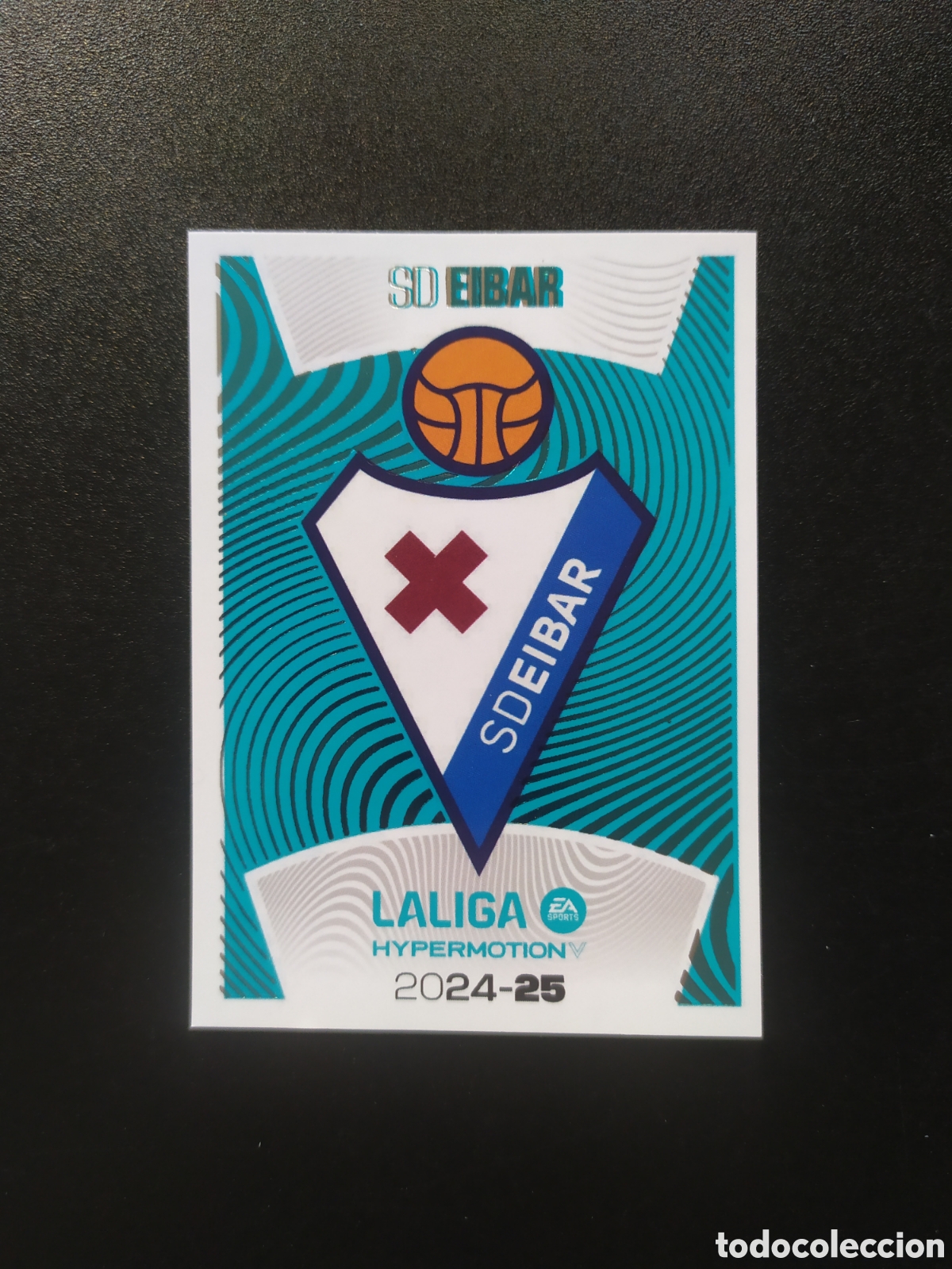 Fu&szlig;ball-Sticker: Liga este 2024 2025 24 25 panini escudo Liga hypermotion n&deg; 9 Eibar