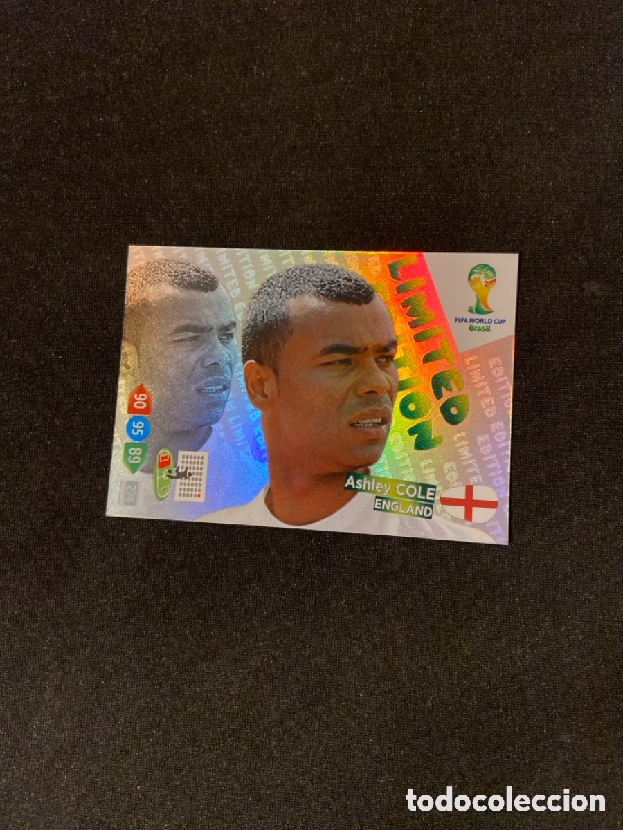 Cromos de Futebol: COLE LIMITED EDITION PANINI ADRENALYN MUNDIAL 2014 BRASIL 14 FUTBOL EDICION LIMITADA CARTA A-1