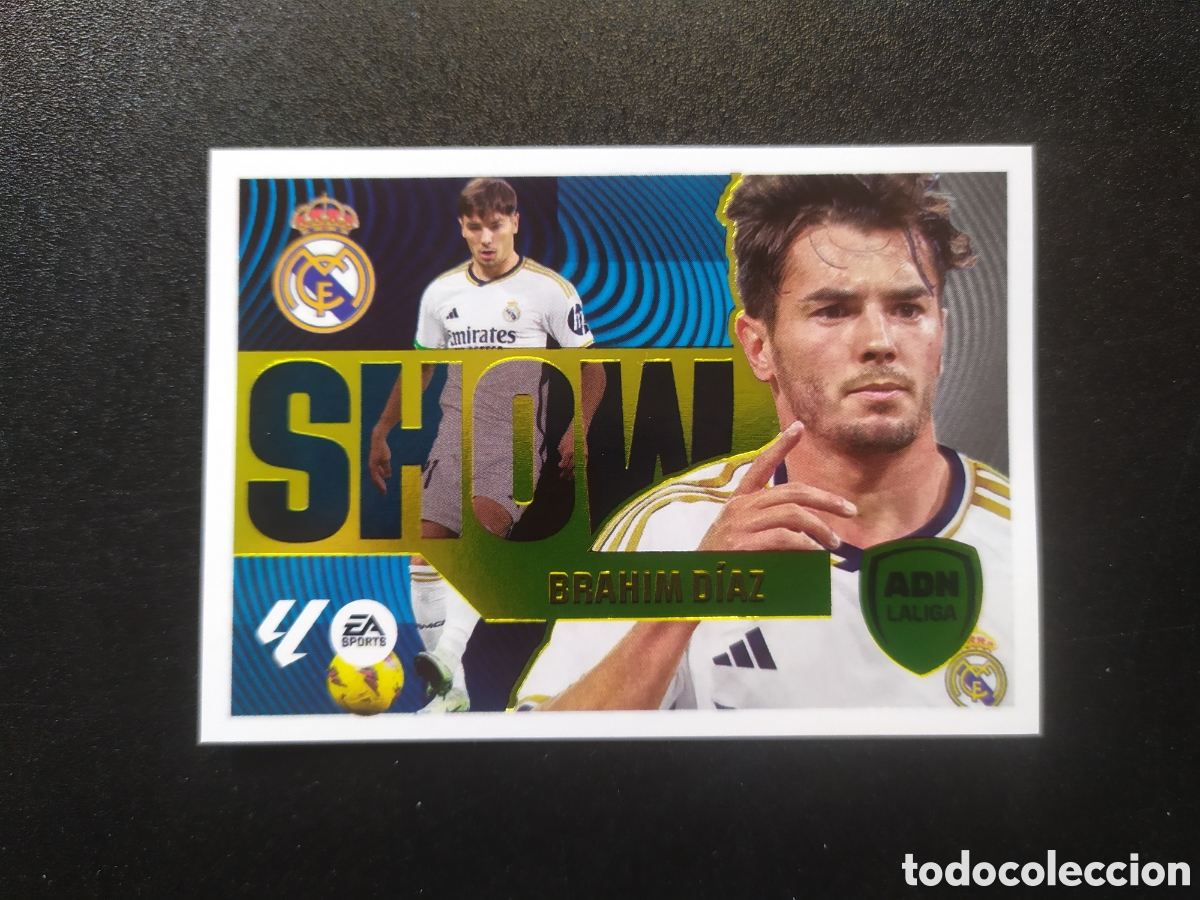 Football Stickers: Liga este 2024 2025 24 25 panini Brahim ADN LaLiga show n&deg; 3 Real Madrid
