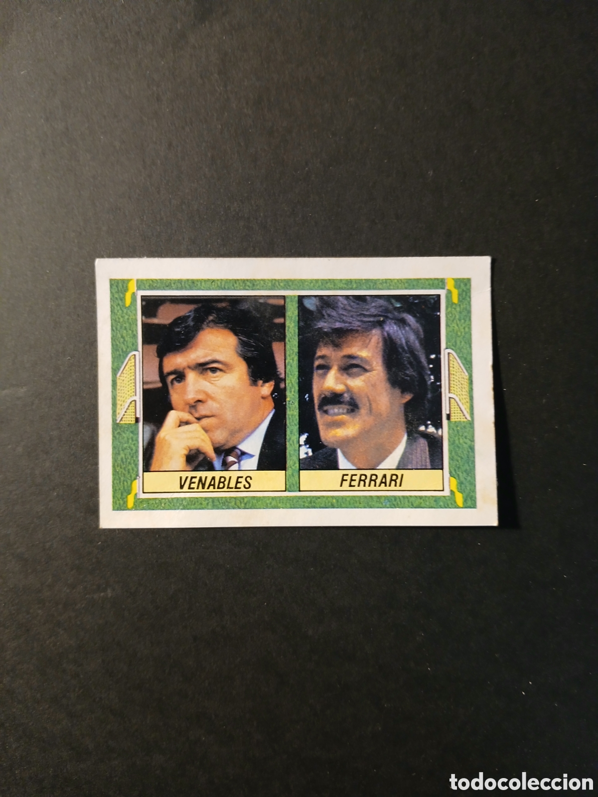 Cromos de f&uacute;tbol: VENABLES FERRARI ENTRENADORES VERSION LIGA ESTE 1984/85 84 85 DESPEGADO