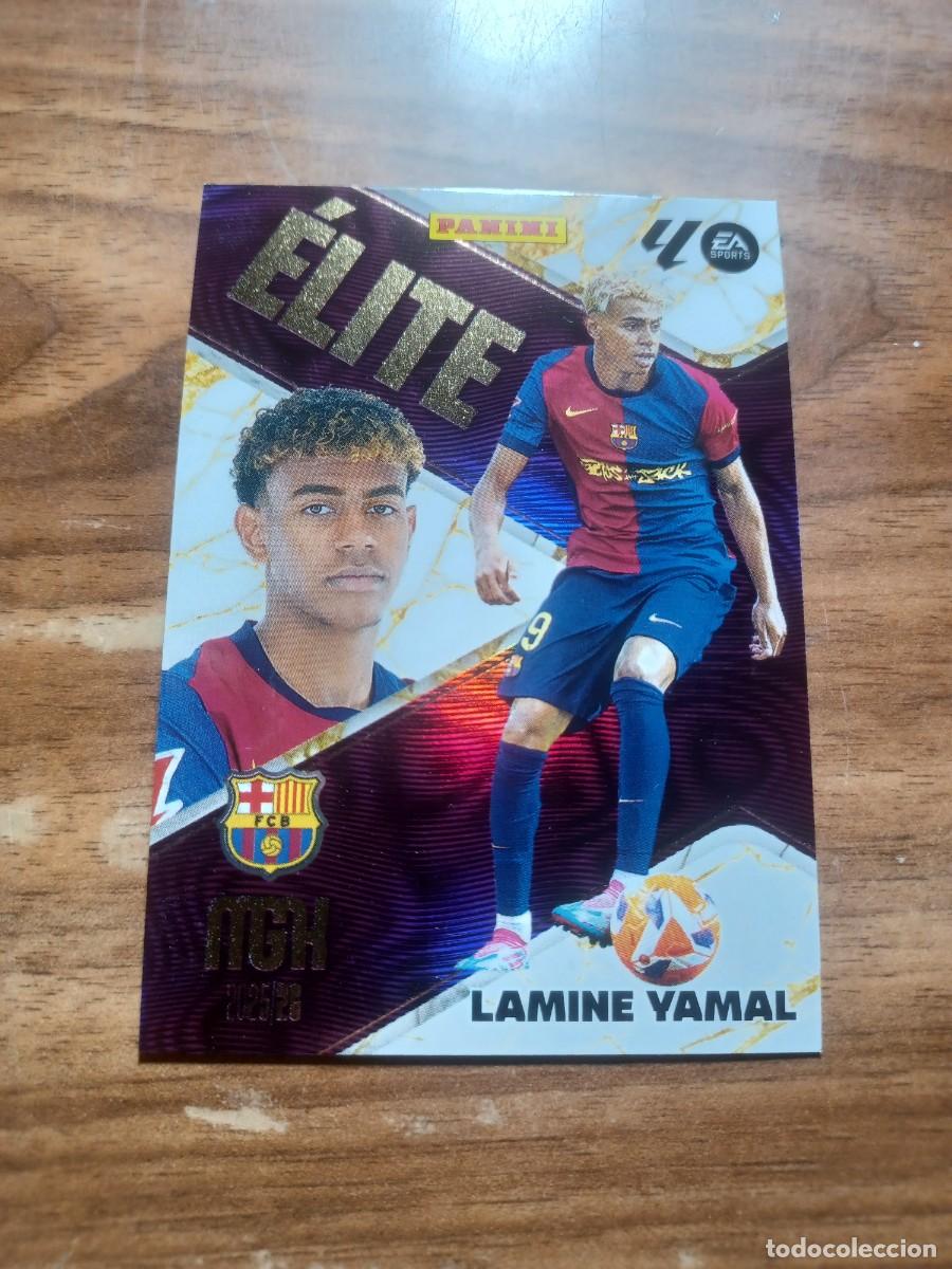 Cromos de F&uacute;tbol: CARD MEGACRACKS TEMPORADA 25/26: &Eacute;LITE LAMINE YAMAL, N&deg; 9