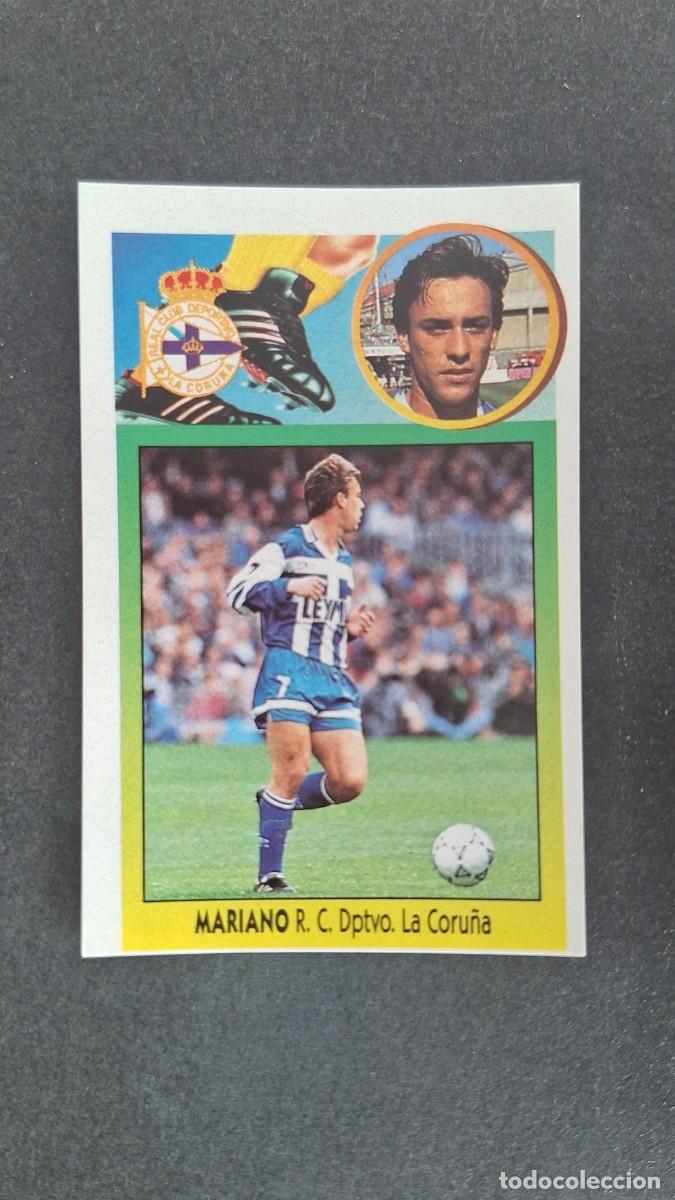 Football Stickers: L3 MARIANO DEPORTIVO DE LA CORU&Ntilde;A LIGA ESTE 1993 1994 93 94 ADHESIVO NUNCA PEGADO SIN PEGAR