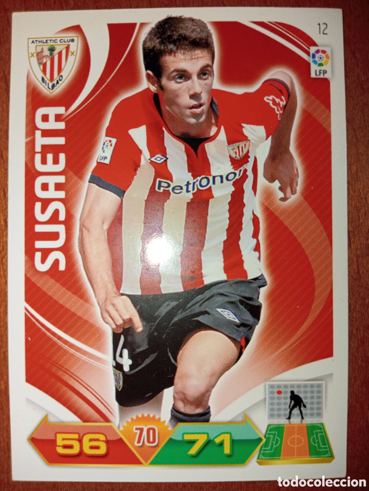 Cromos de F&uacute;tbol: Susaeta n&deg;12 Adrenalyn XL 11/12 Athletic Club