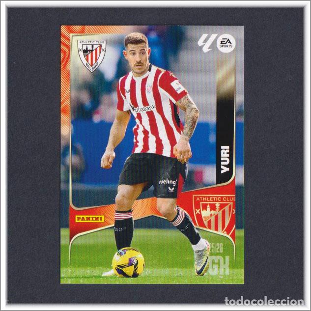 Cromos de Futebol: MEGACRACKS 2025 2026 25 26 PANINI YURI 44 ATHLETIC BILBAO COLECCI&Oacute;N LIGA ALBUM MGK