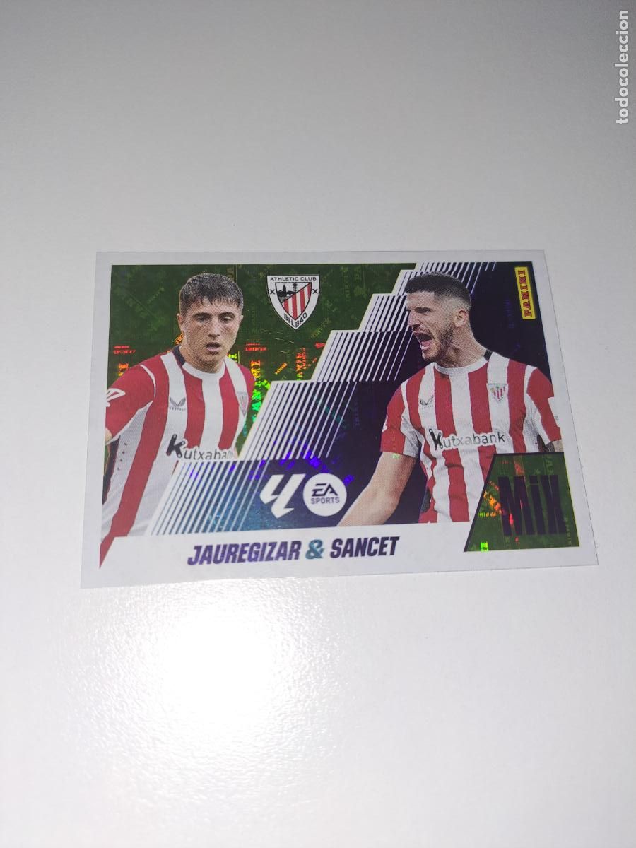 Cartes &agrave; collectionner de Football: liga este 2025 2026 25 26 nuevo mix n&ordm; 13 athetic club jauregizar / sancet