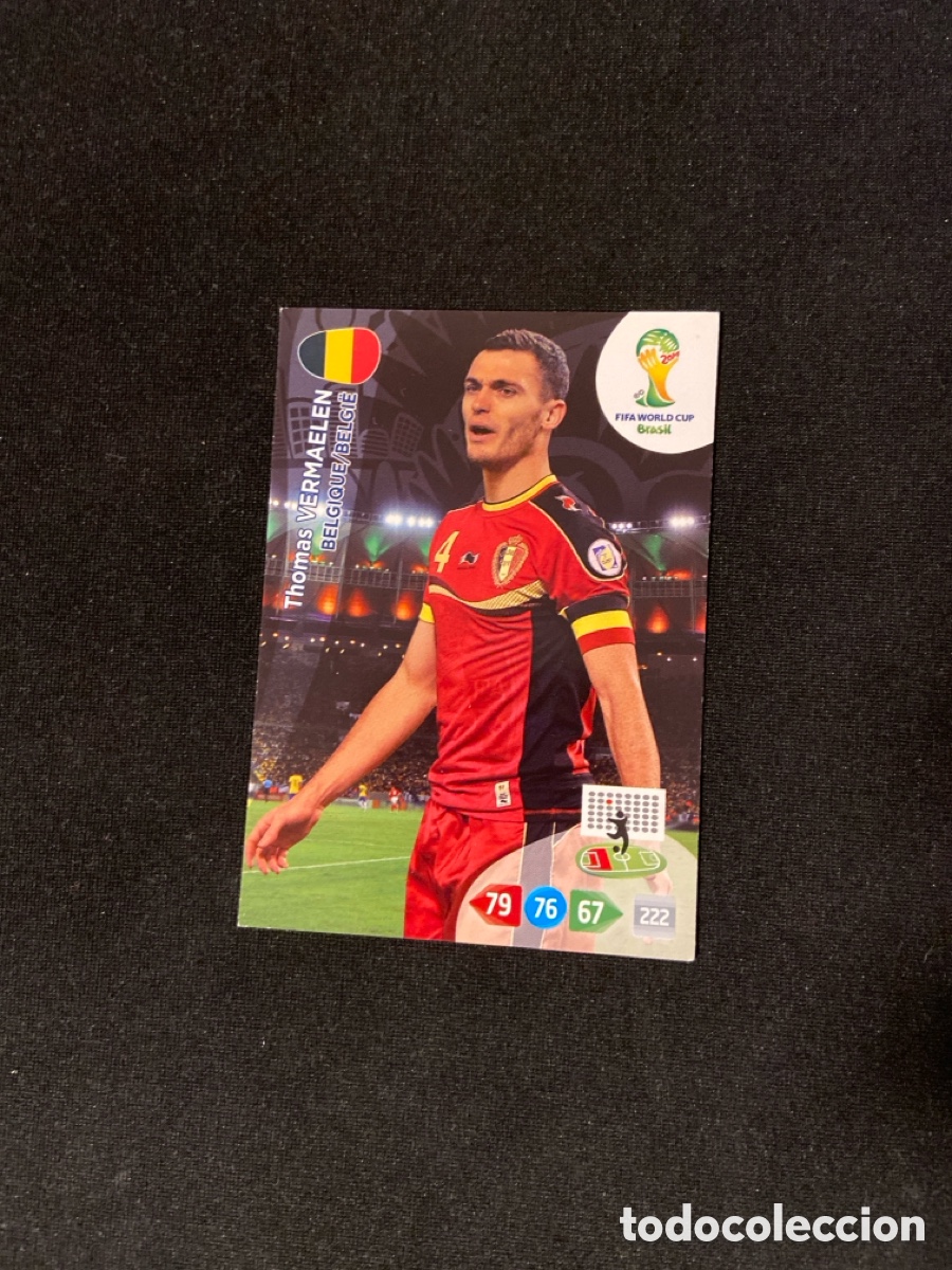 Cromos de Futebol: VERMAELEN (B&Eacute;LGICA) UPDATE PANINI ADRENALYN MUNDIAL 2014 BRASIL 14 FUTBOL ACTUALIZACION CARTA A-1
