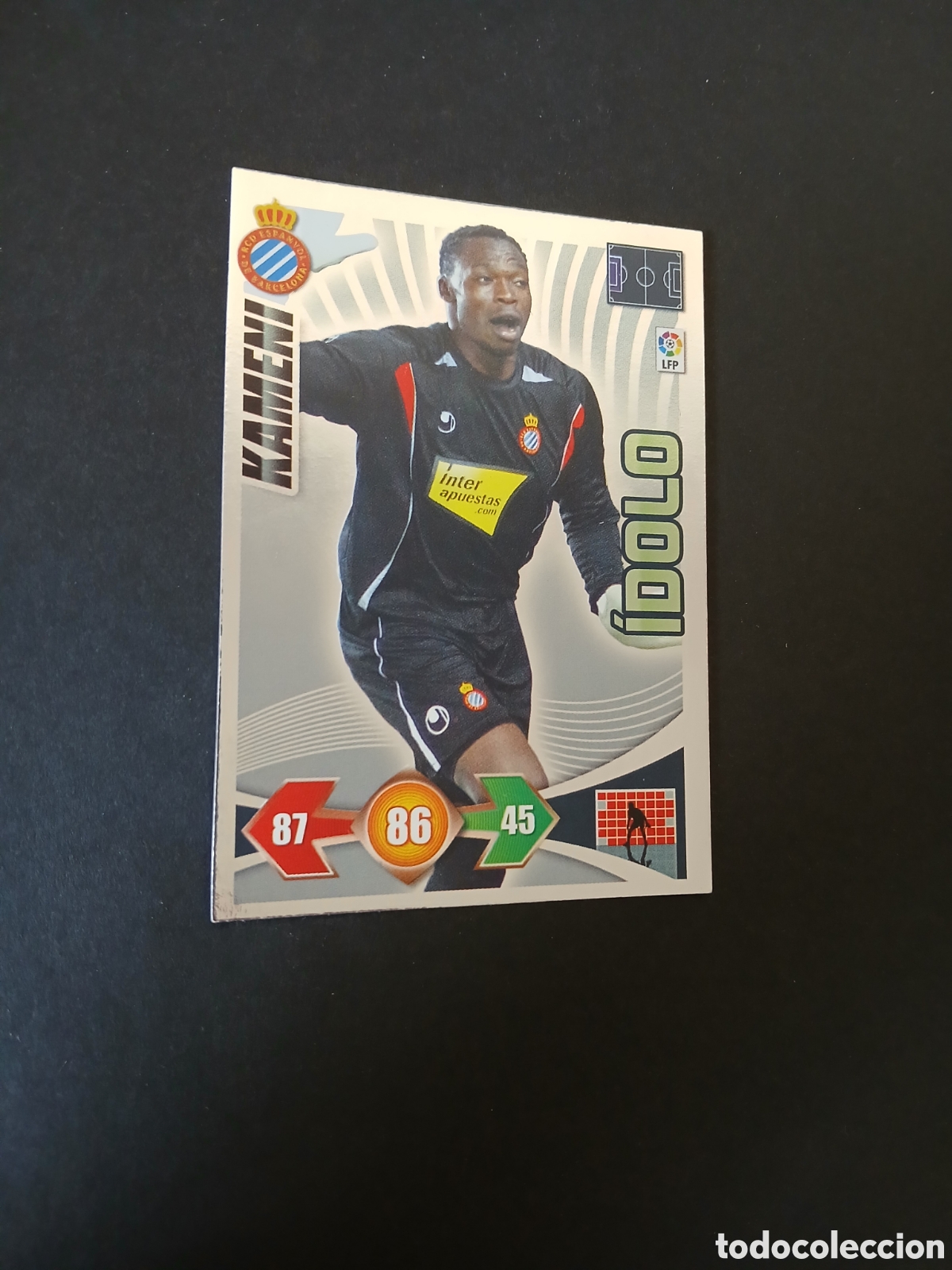 Cartes &agrave; collectionner de Football: KAMENI ESPANYOL IDOLO ADRENALYN XL LIGA 2009/10 09 10 PANINI