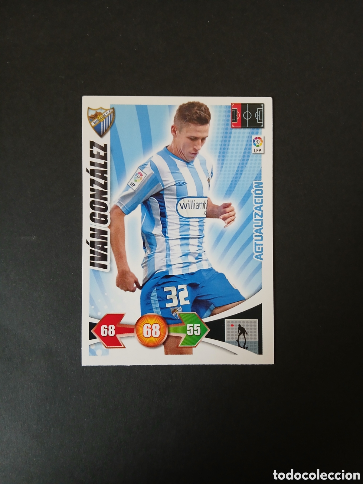 Cartes &agrave; collectionner de Football: IVAN GONZALEZ MALAGA ACTUALIZACION ADRENALYN XL LIGA 2009/10 09 10 PANINI