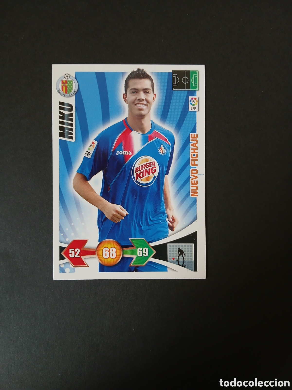 Cartes &agrave; collectionner de Football: MIKU GETAFE NUEVO FICHAJE ADRENALYN XL LIGA 2009/10 09 10 PANINI