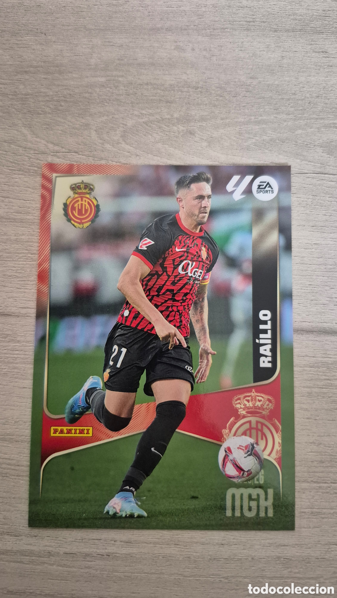 Figurine di Calcio: N&deg;239 Mallorca Raillo Megacracks 25/26