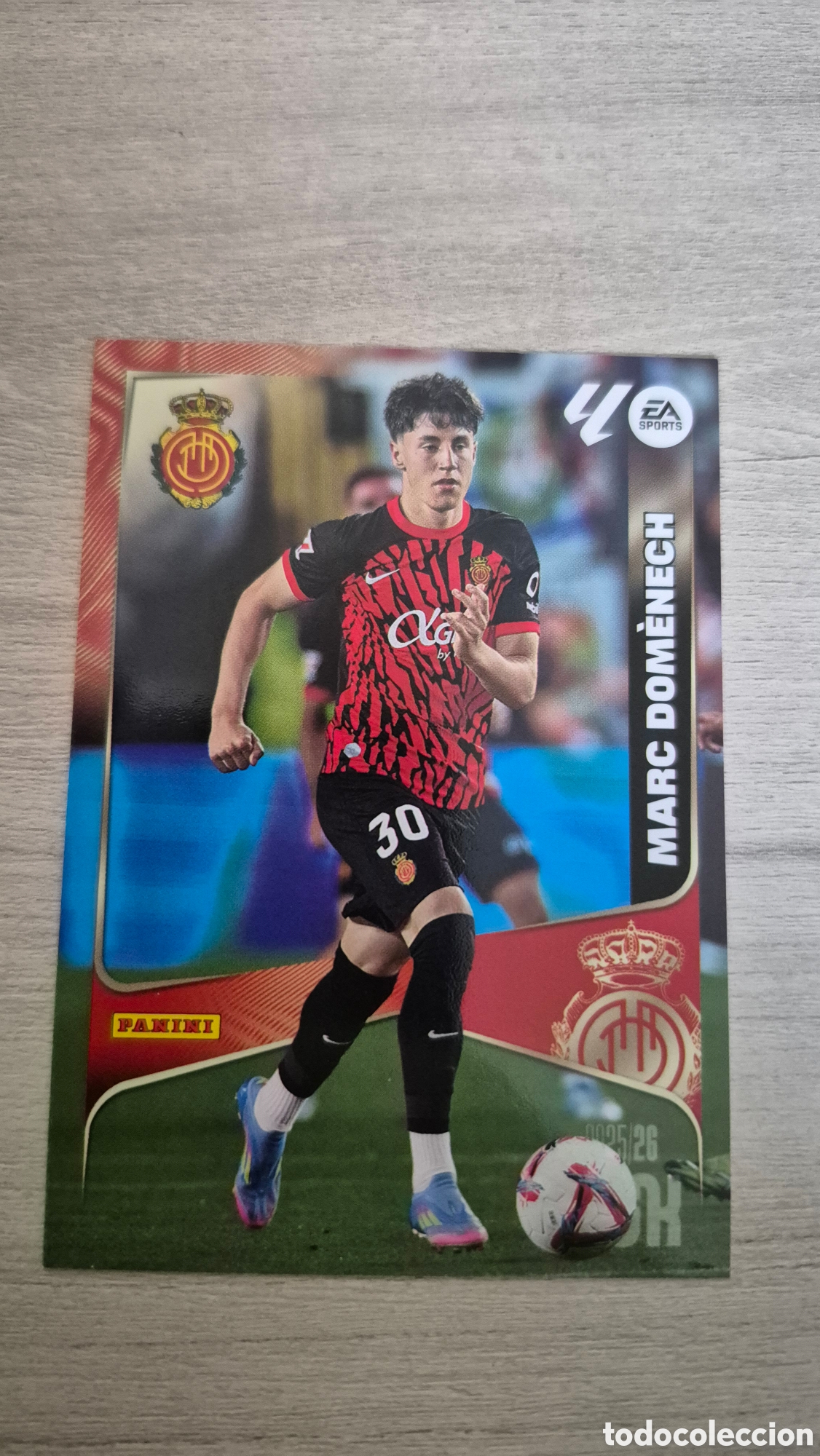 Fu&szlig;ball-Sticker: N&deg;252 Mallorca Marc Domenech Megacracks 25/26