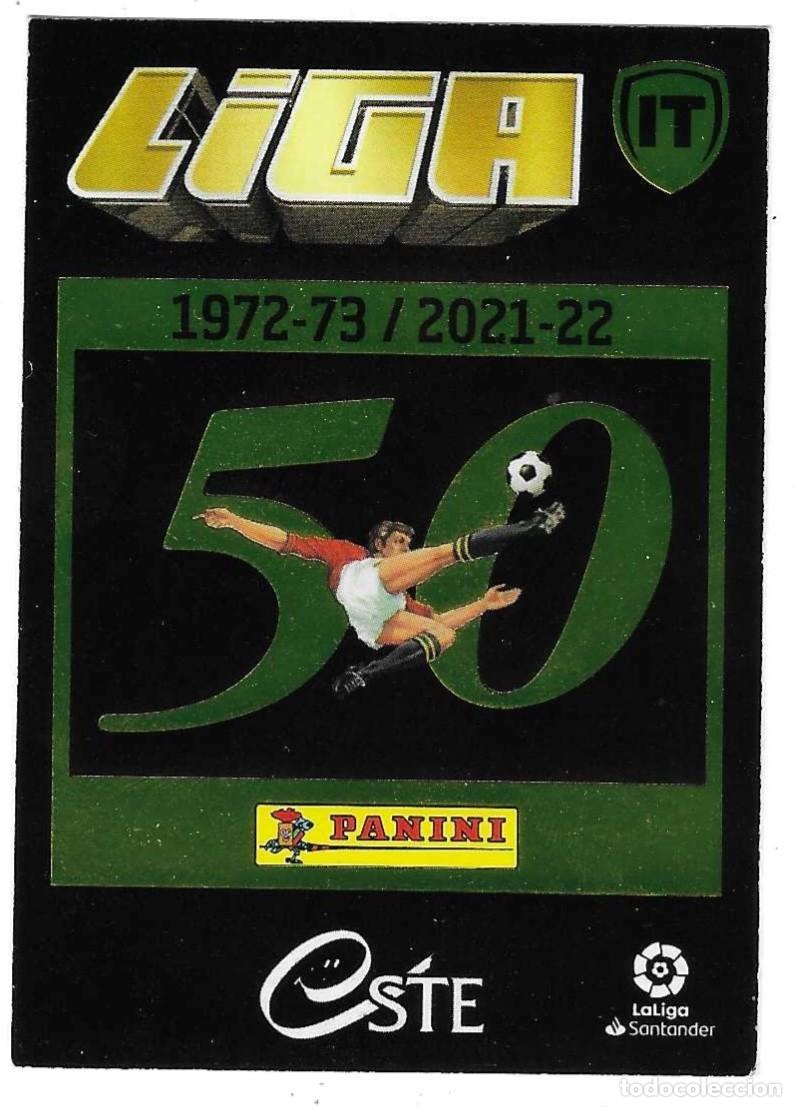 Cromos de f&uacute;tbol: Cromo Futbol. Ediciones Este 2021-22. n&ordm; 1. La Isla del Tesoro. ref. 21este-21laisla1