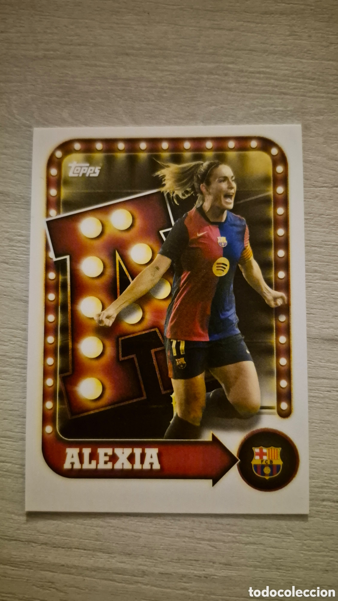 Fu&szlig;ball-Sticker: N&deg;21 Alexia Putellas Topps FC Barcelona 2025