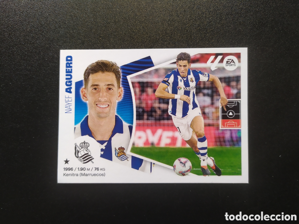 Fu&szlig;ball-Sticker: Liga este 2024 2025 24 25 panini Aguerd fichaje n&deg; 54 Real Sociedad