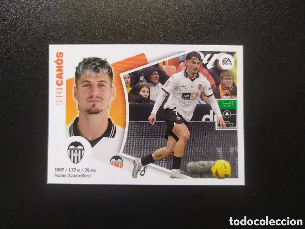 Cartes &agrave; collectionner de Football: Liga este 2024 2025 24 25 panini Canos n&deg; 18 Valencia