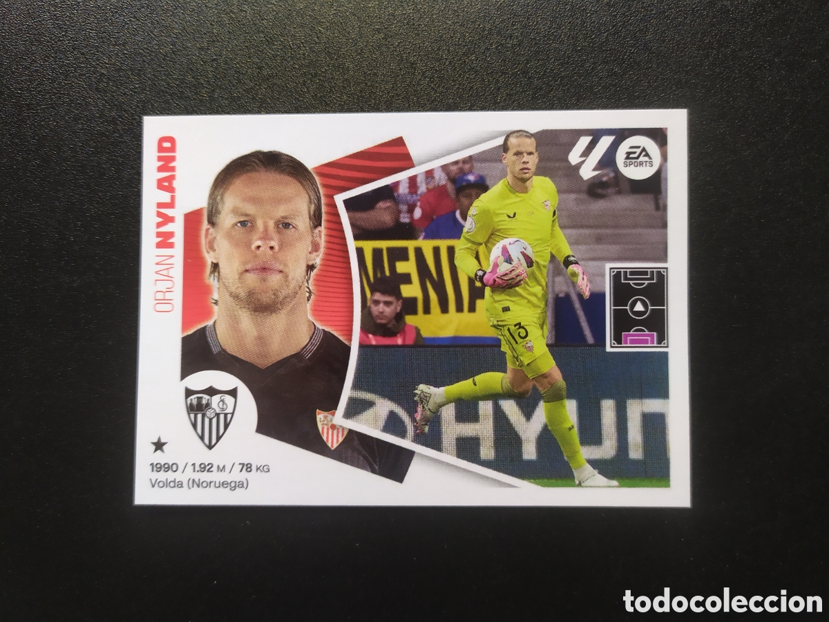 Football Stickers: Liga este 2024 2025 24 25 panini Nyland n&deg; 3 Sevilla
