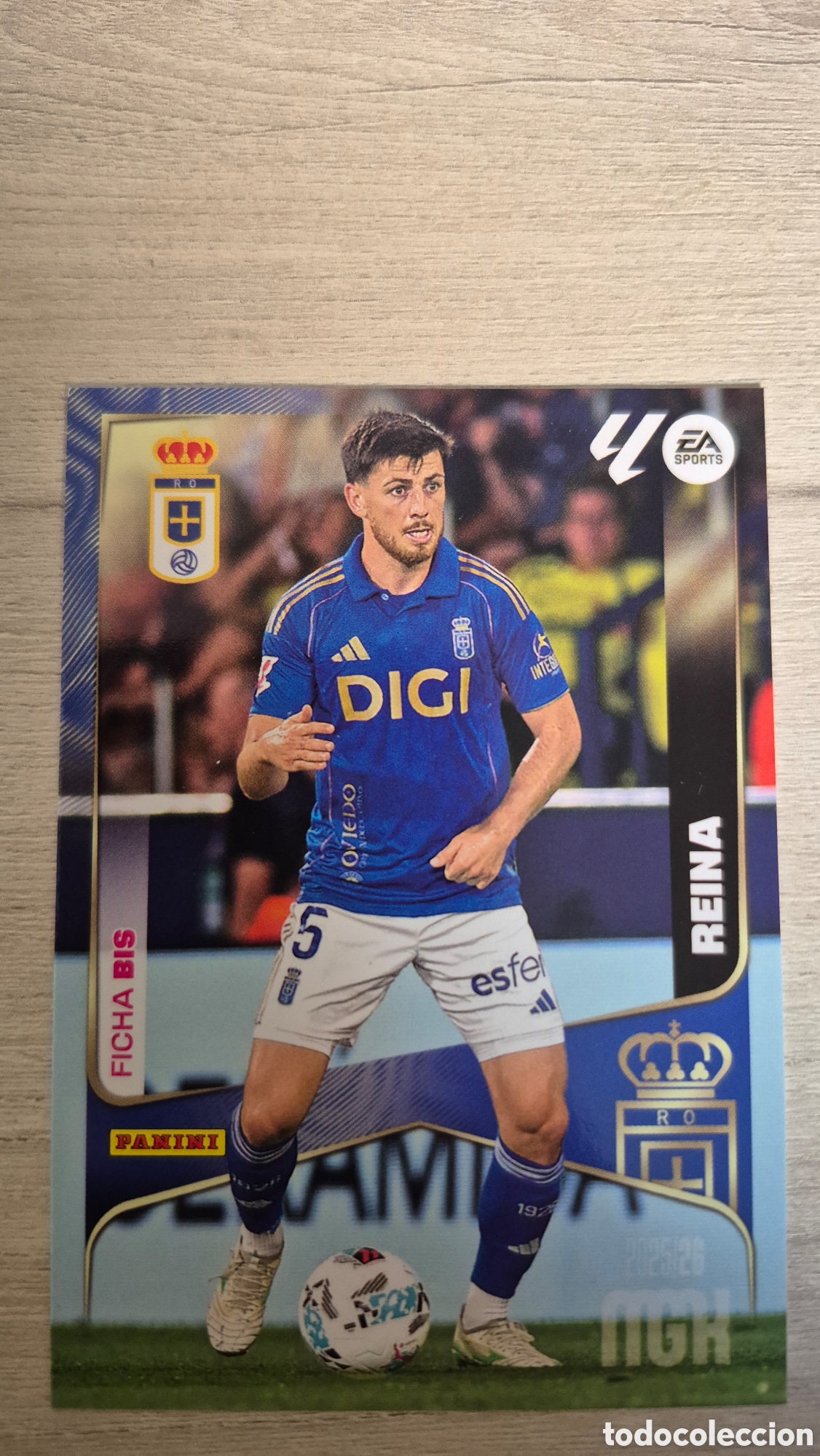 Fu&szlig;ball-Sticker: N&deg;280Bis Oviedo Reina Megacracks 25/26